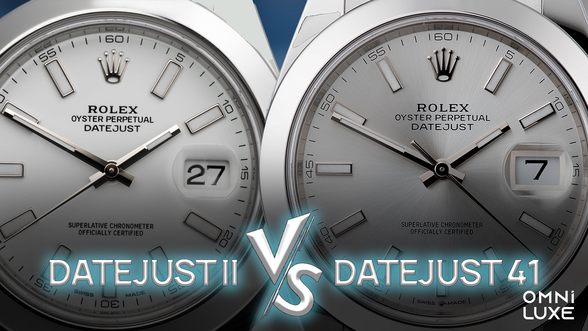 datejust 41 vs datejust ii