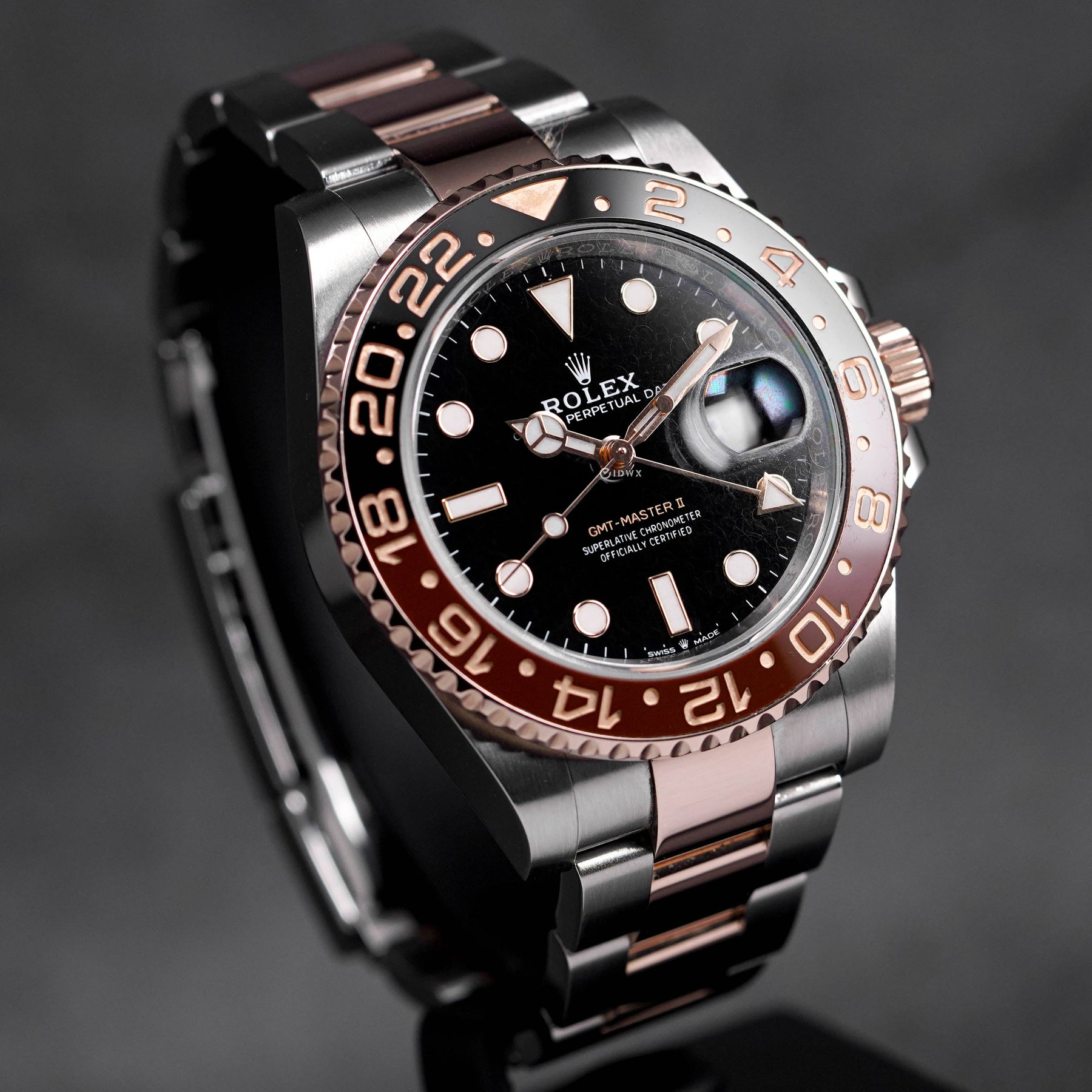 GMT MASTER-II TWOTONE ROSEGOLD ROOTBEER (2019)