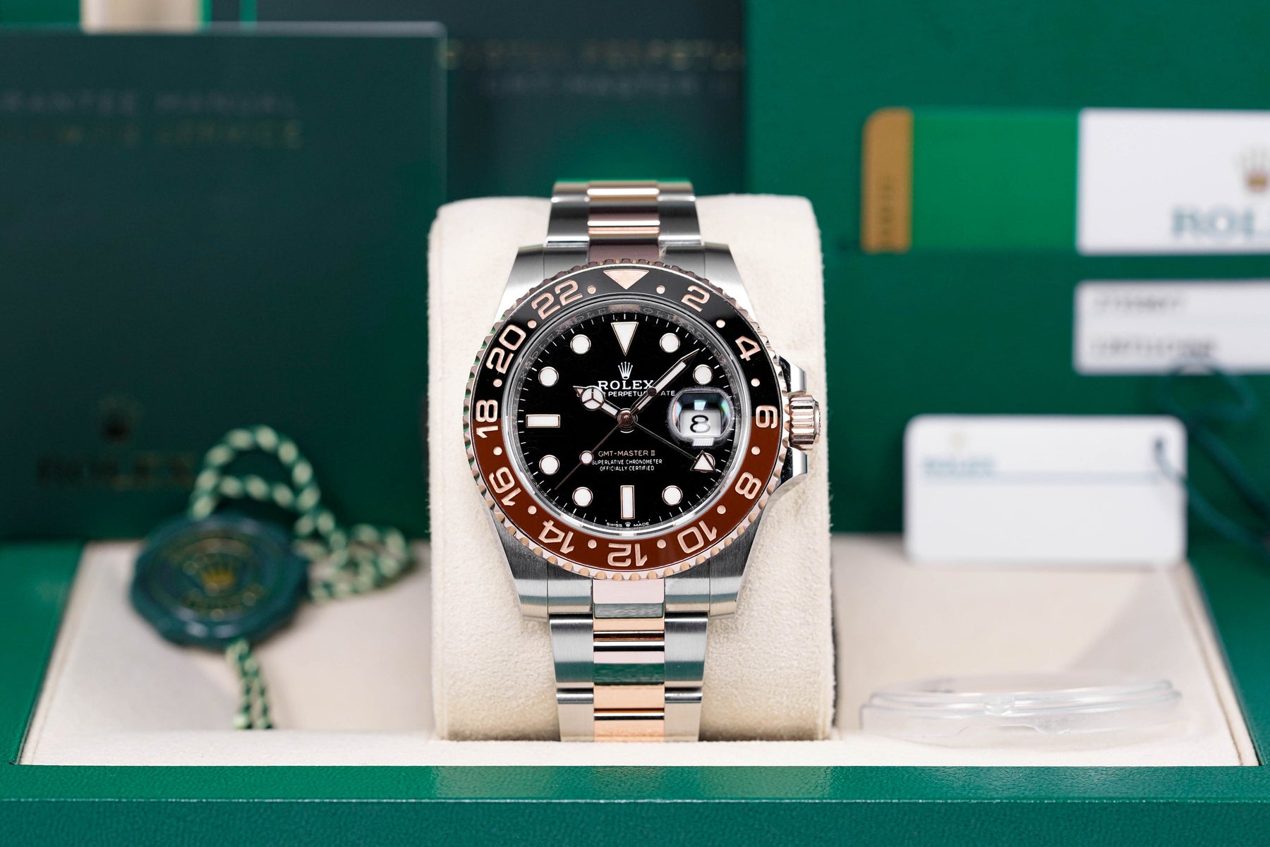 GMT MASTER-II TWOTONE ROSEGOLD ROOTBEER (2019)