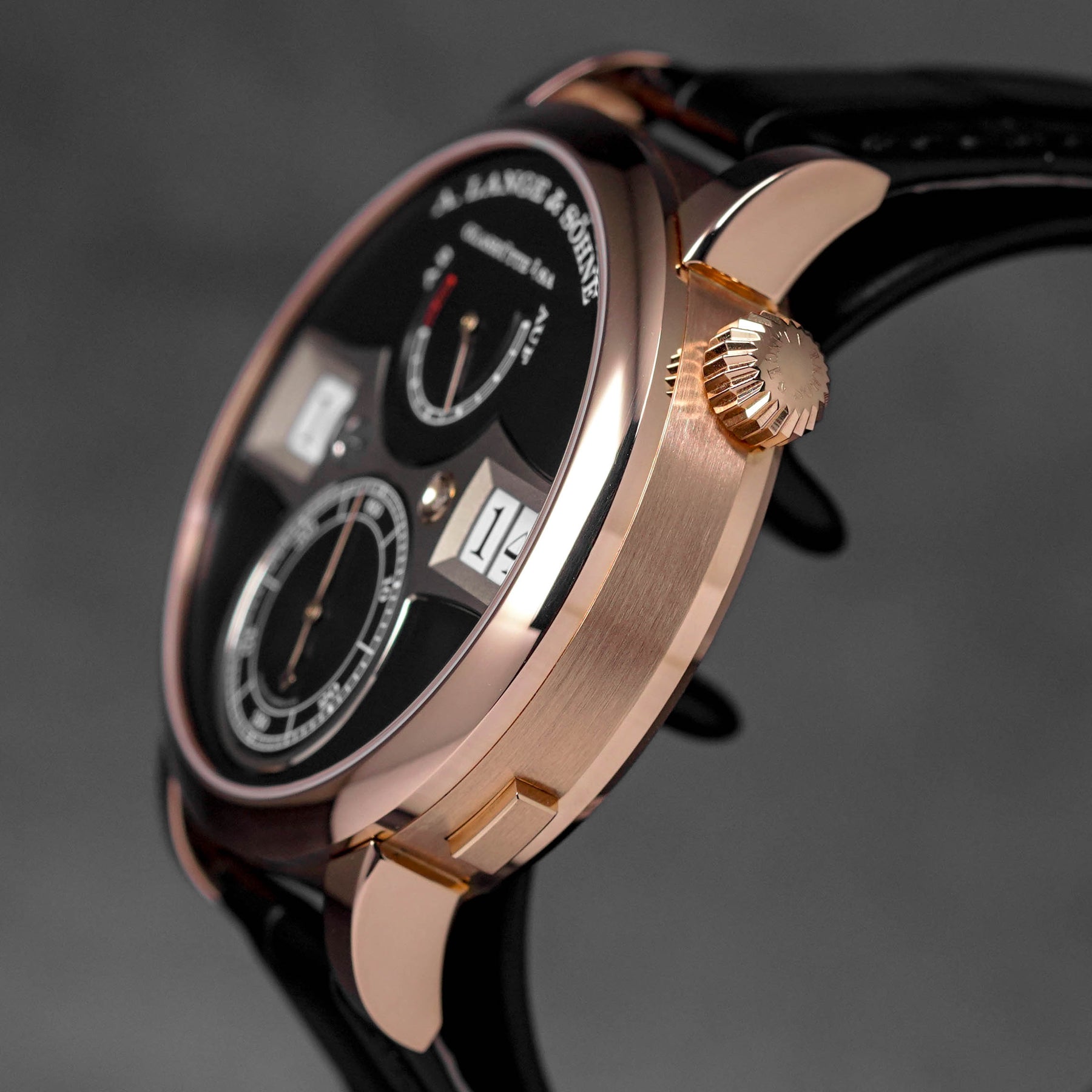 Harga A Lange Sohne Zeitwerk Rosegold Black