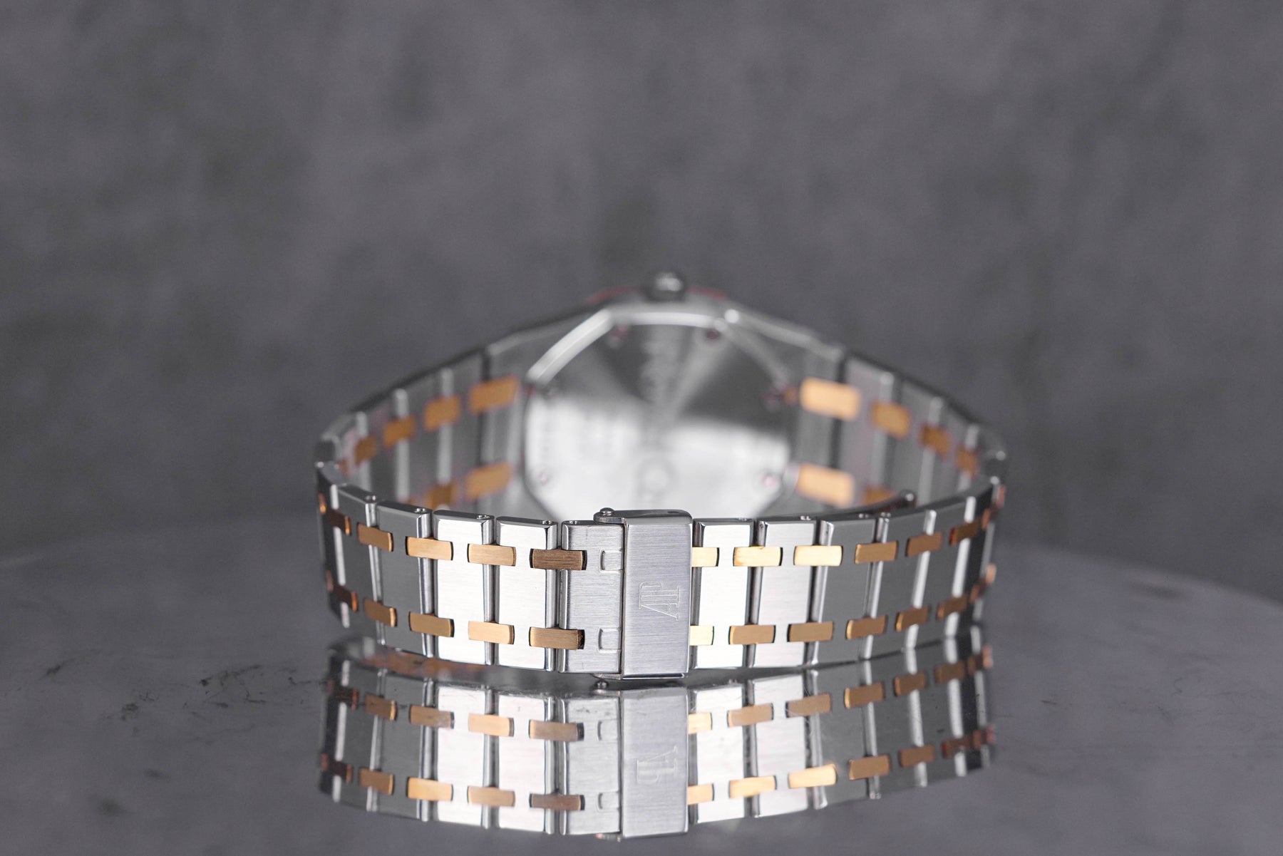 ROYAL OAK LADY 33MM 56175SA TWOTONE YELLOWGOLD GREY DIAL (WATCH ONLY)