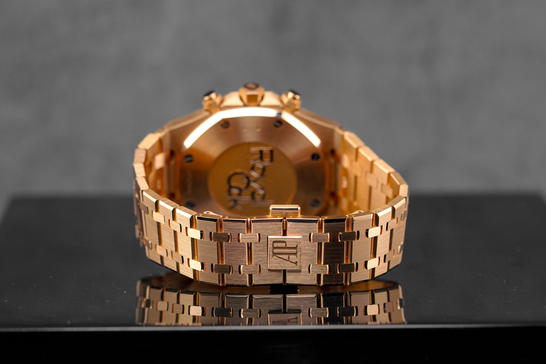 Harga AP Royal Oak Chrono Rosegold Blue