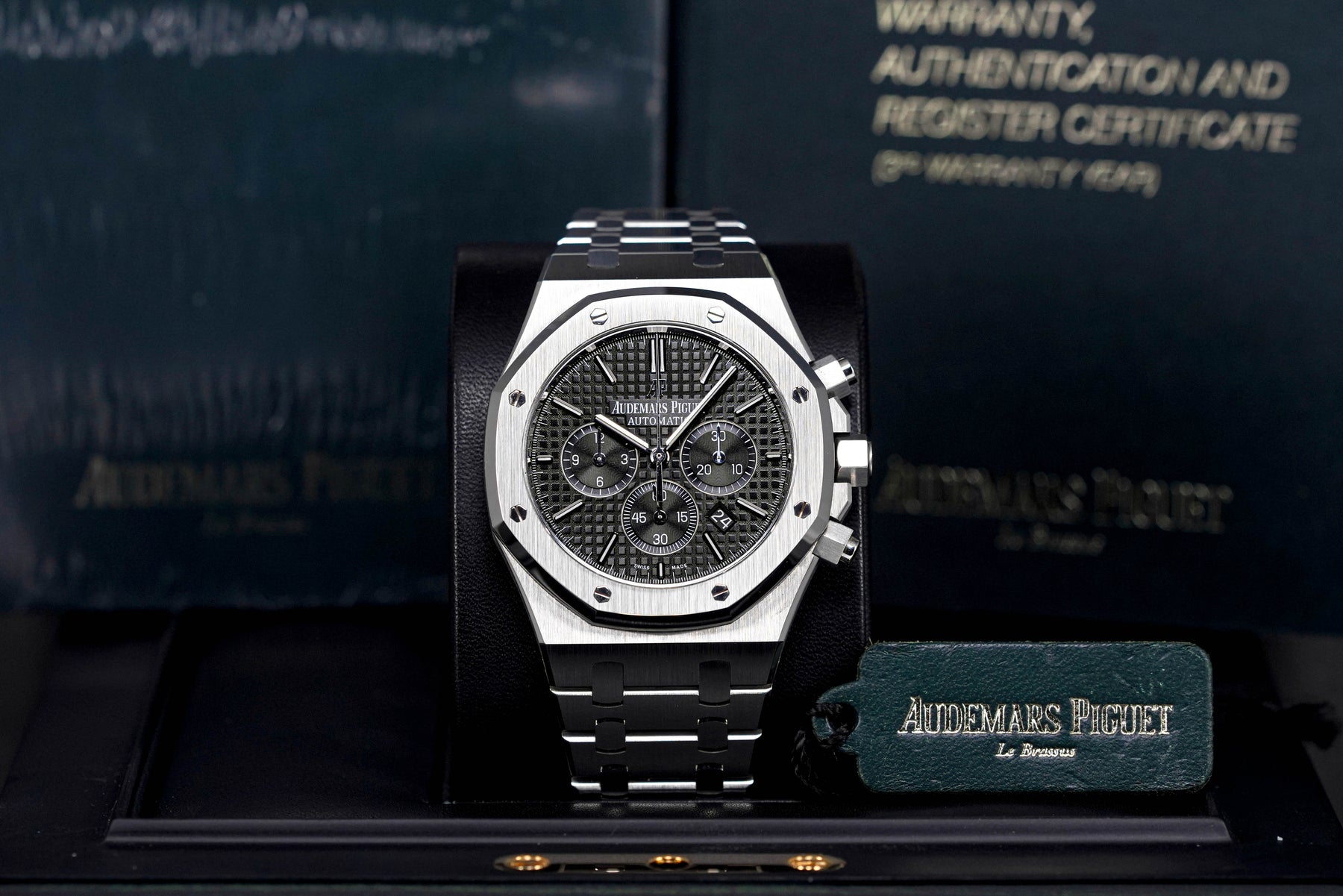 ROYAL OAK CHRONOGRAPH 41MM BLACK DIAL (2015)