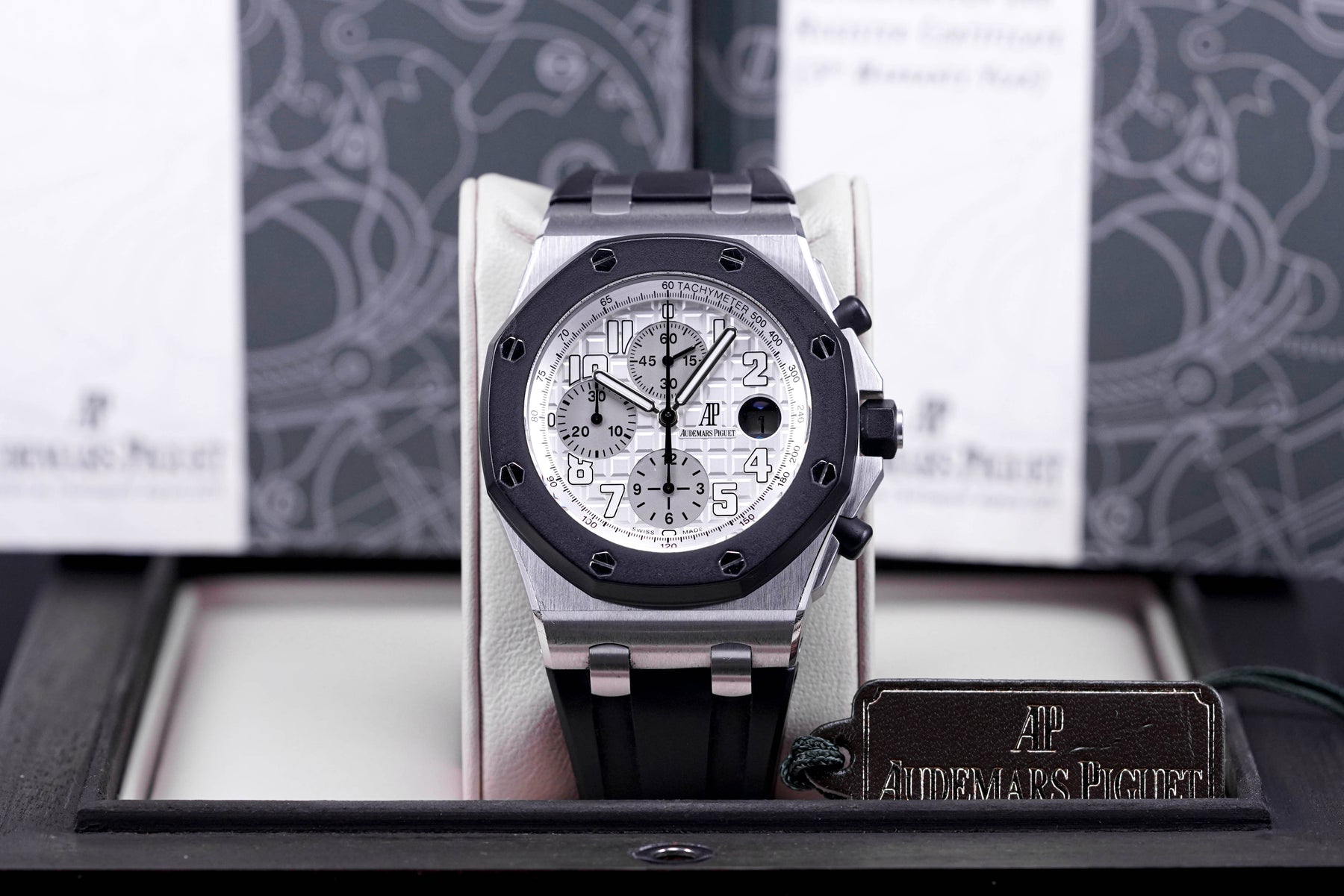 ROYAL OAK OFFSHORE CHRONOGRAPH 42MM RUBBERCLAD WHITE DIAL (2012)