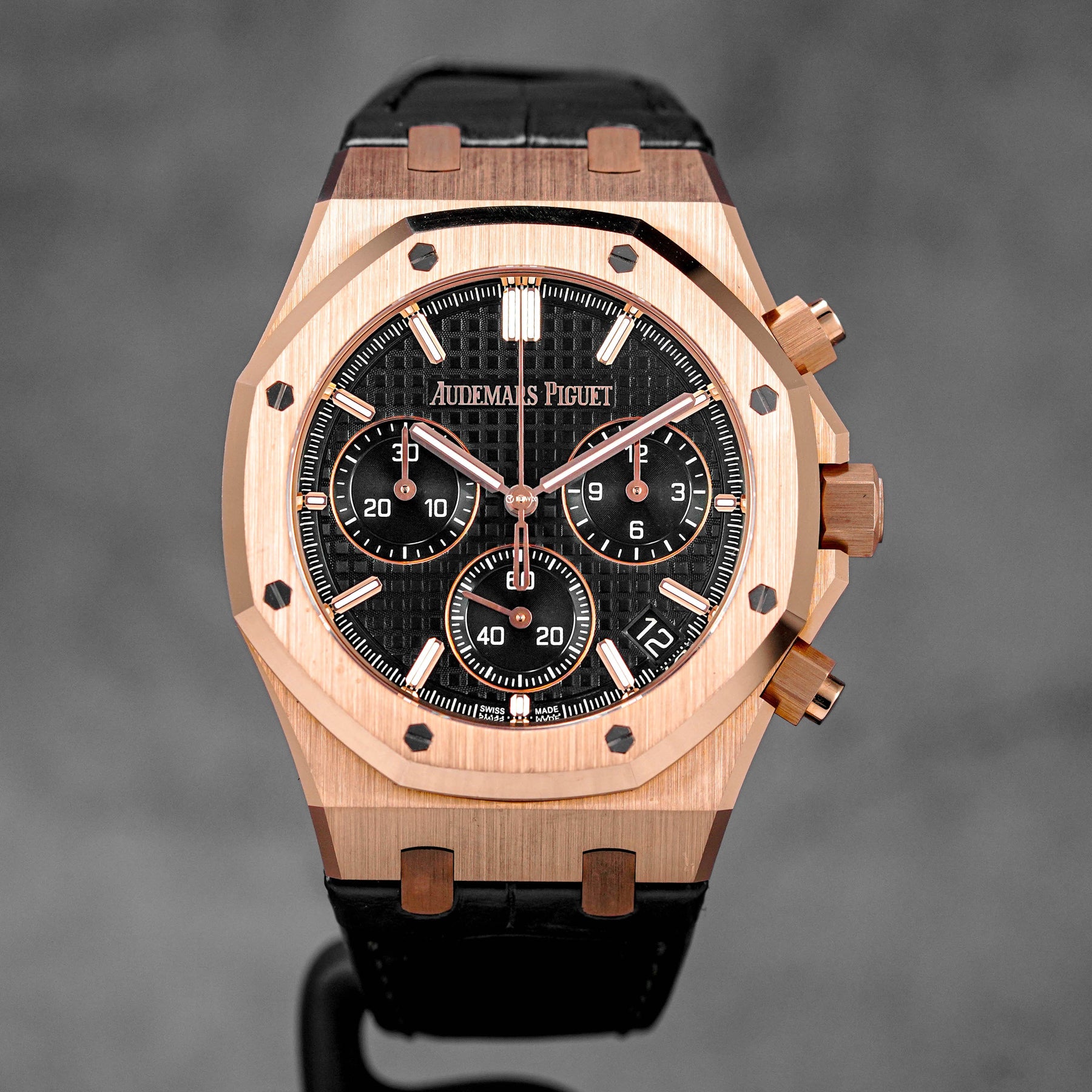 ROYAL OAK CHRONOGRAPH 41MM '50TH ANNIVERSARY' ROSEGOLD BLACK DIAL (2022)