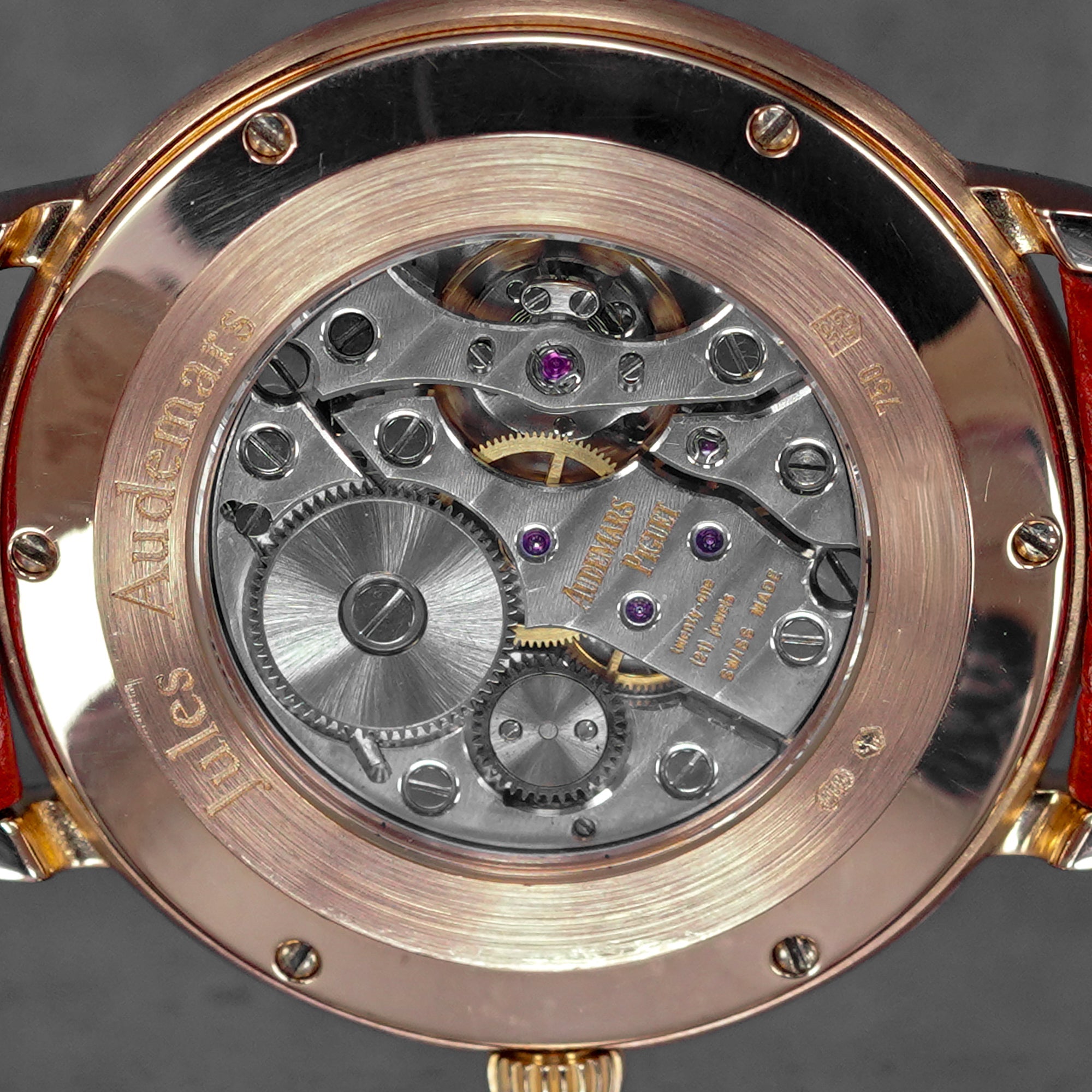 JULES 36MM ROSEGOLD SMALL SECONDS SILVER DIAMOND DIAL (WATCH ONLY)