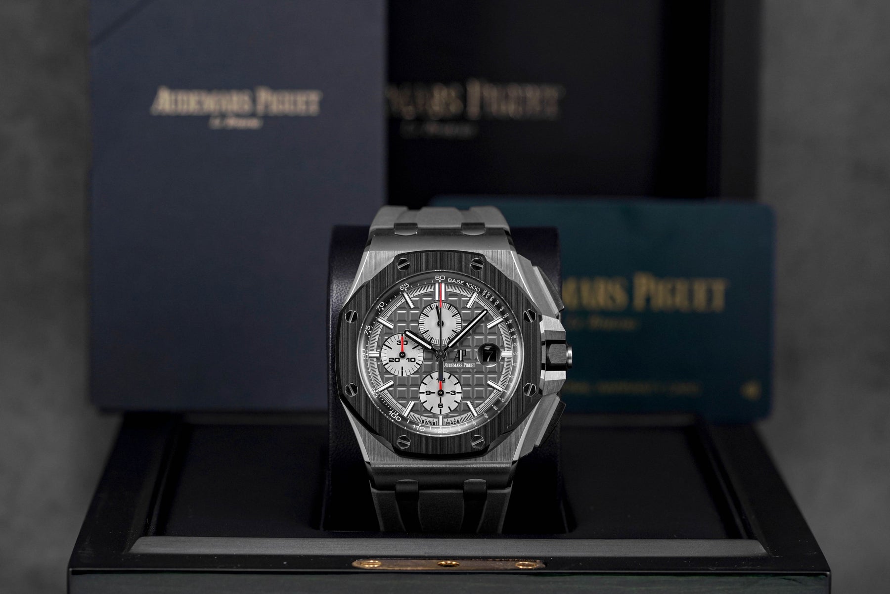 ROYAL OAK OFFSHORE CHRONOGRAPH 44MM TITANIUM BLACK CERAMIC GREY DIAL (2019)