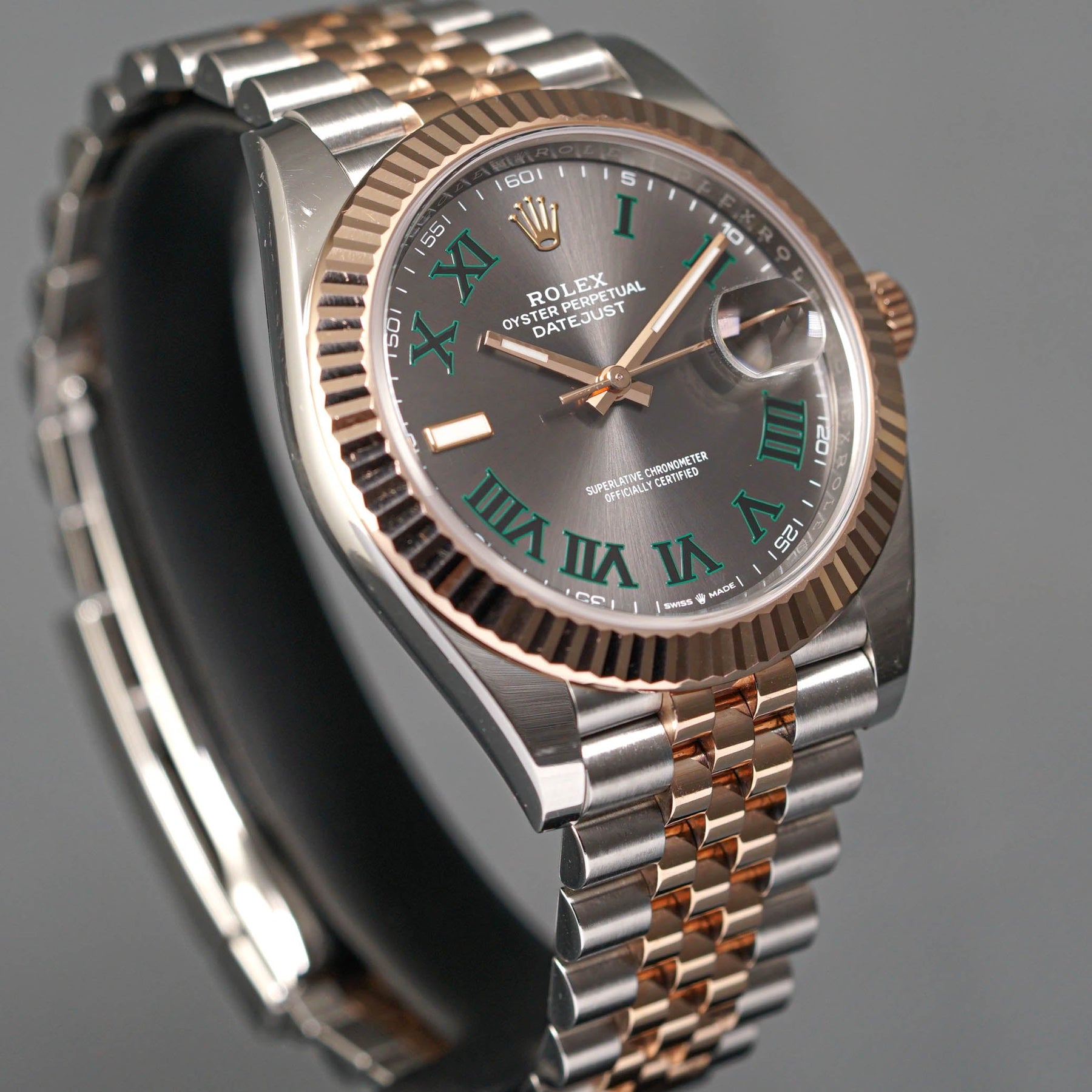 DATEJUST 41MM TWOTONE ROSEGOLD WIMBLEDON (2019)