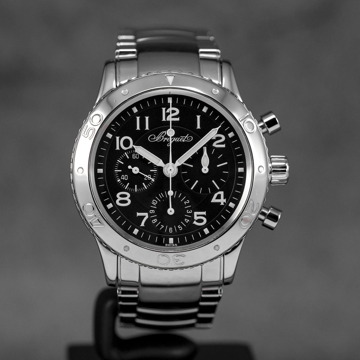 TYPE XX AERONAVALE CHRONOGRAPH BLACK DIAL NO DATE (WATCH ONLY)