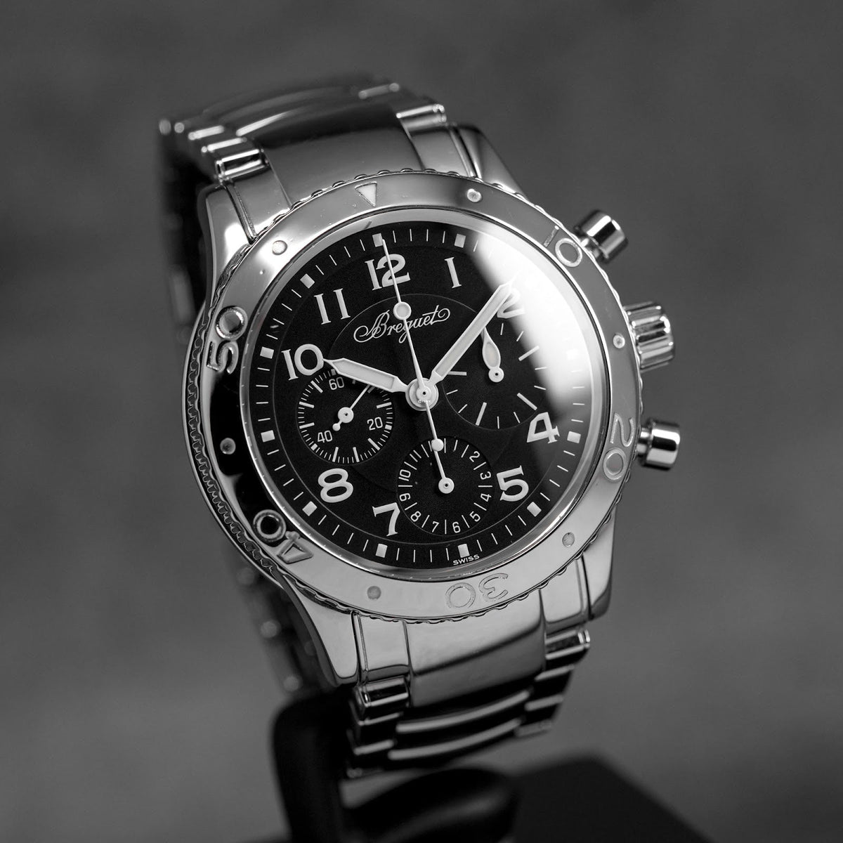 TYPE XX AERONAVALE CHRONOGRAPH BLACK DIAL NO DATE (WATCH ONLY)