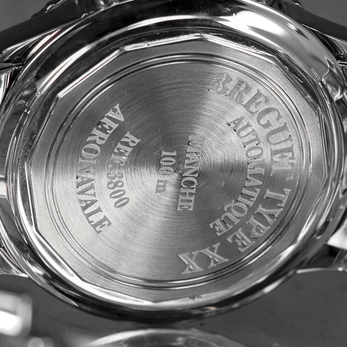 TYPE XX AERONAVALE CHRONOGRAPH BLACK DIAL NO DATE (WATCH ONLY)