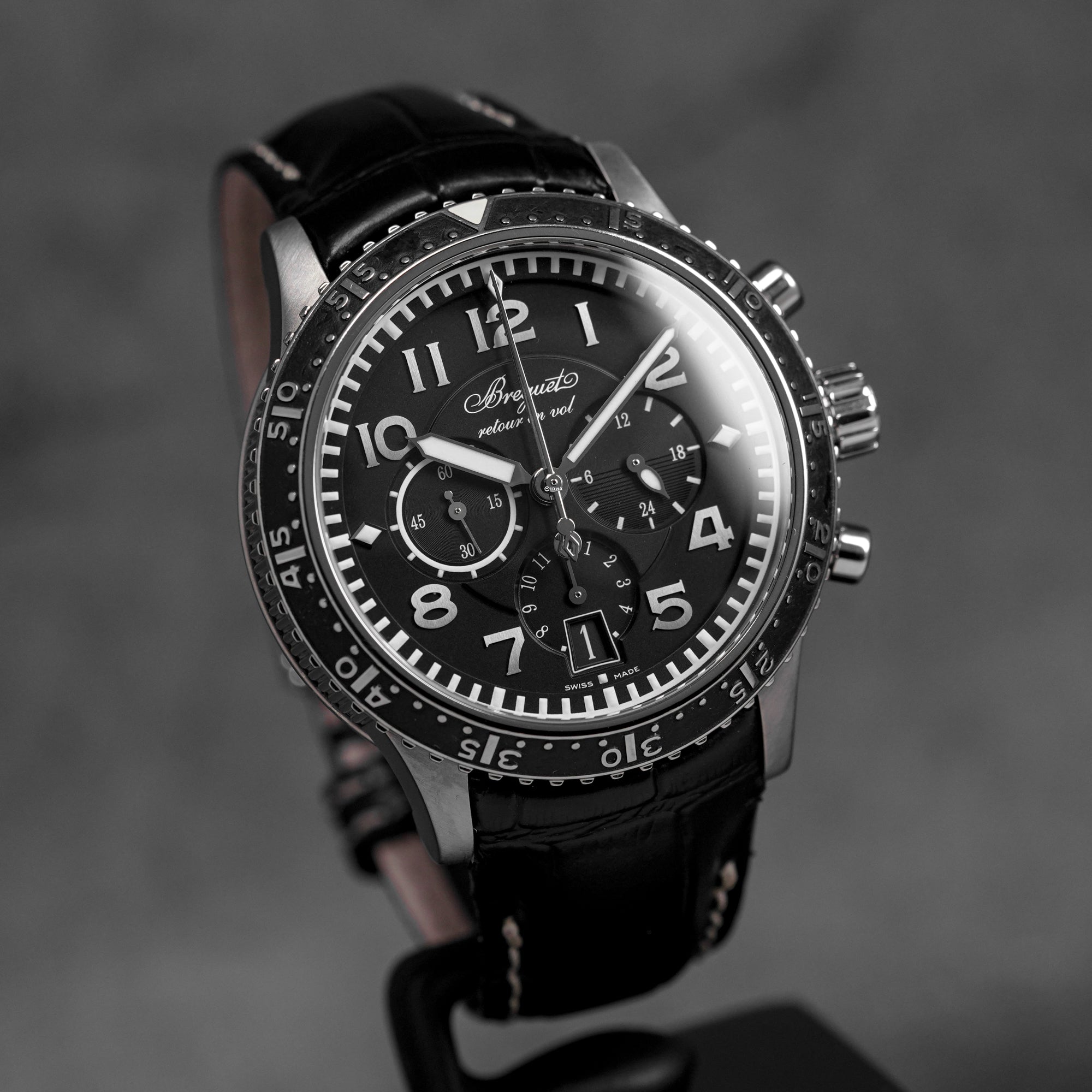 TYPE XXI FLYBACK CHRONOGRAPH TITANIUM BLACK DIAL (WATCH ONLY)