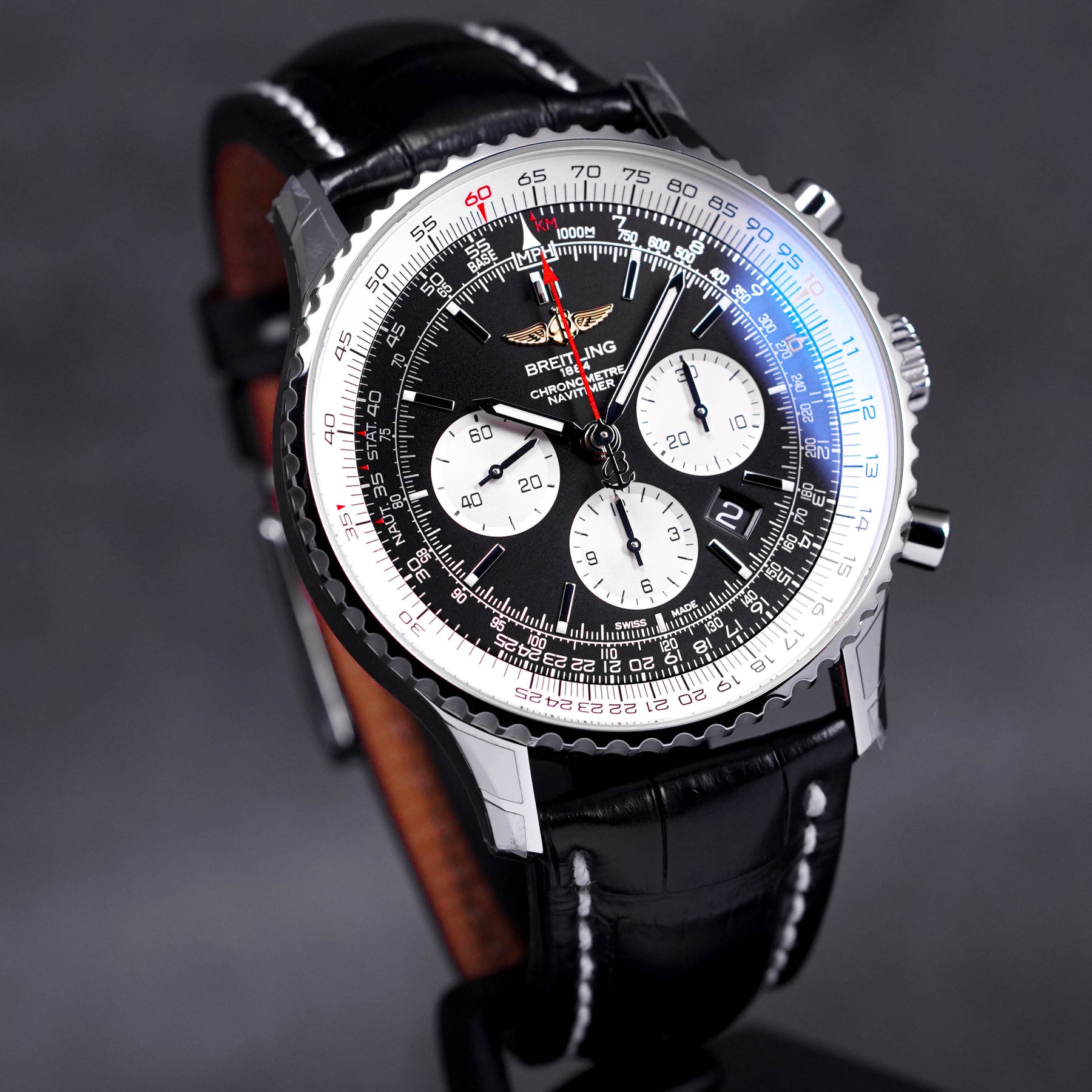 NAVITIMER 01 46MM PANDA DIAL (2022)