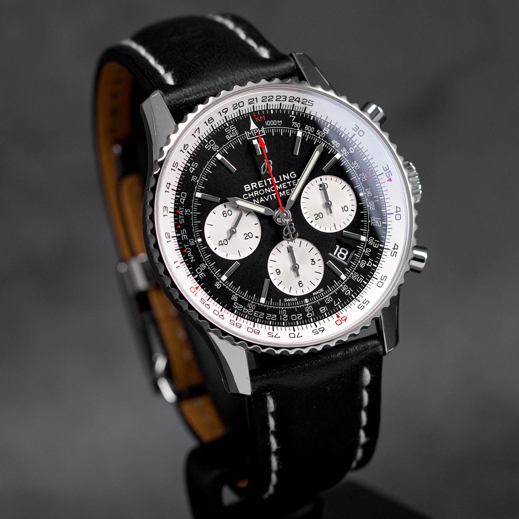 NAVITIMER 1 B01 43MM CHRONOGRAPH BLACK DIAL (2020)