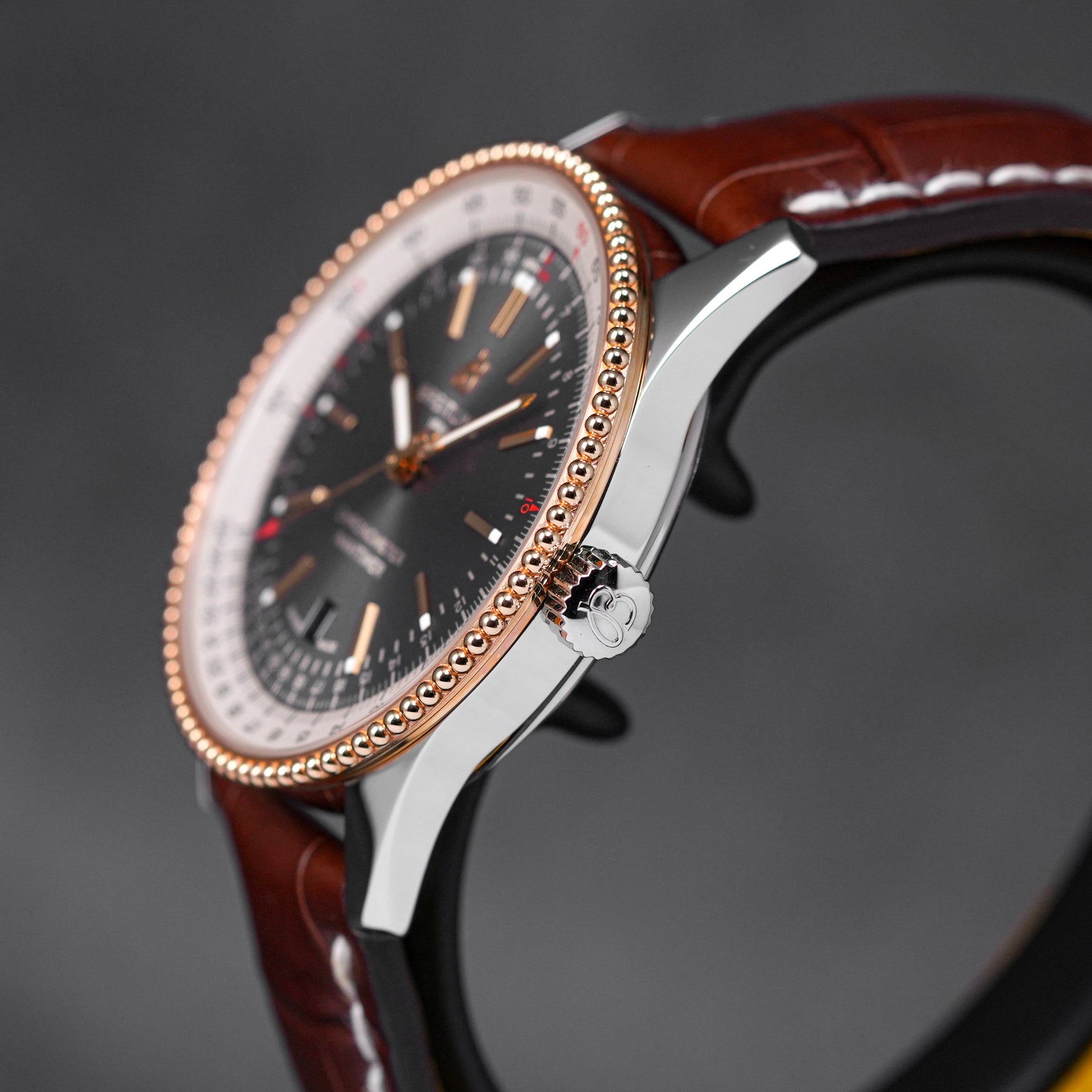 NAVITIMER 41MM TWOTONE ROSEGOLD GREY DIAL (2022)