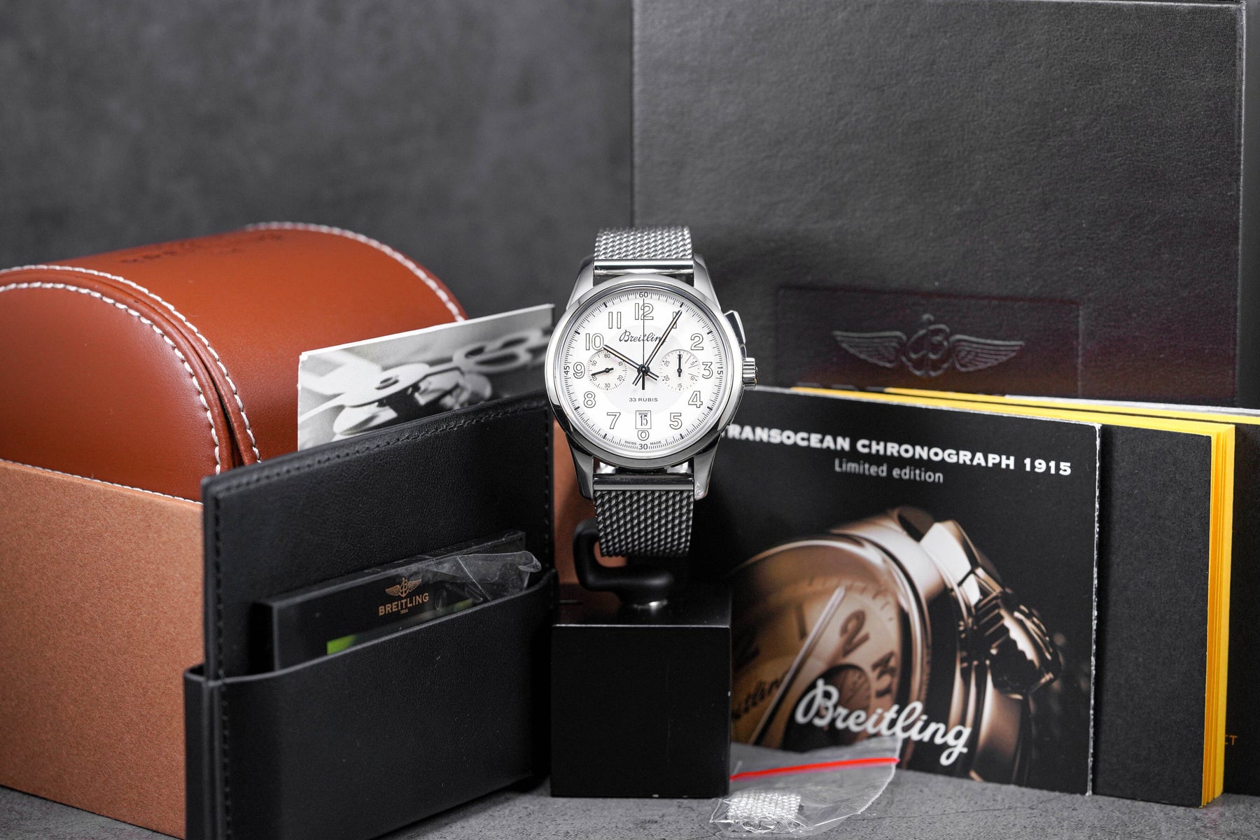 TRANSOCEAN CHRONOGRAPH 1915 43MM WHITE DIAL (2016)