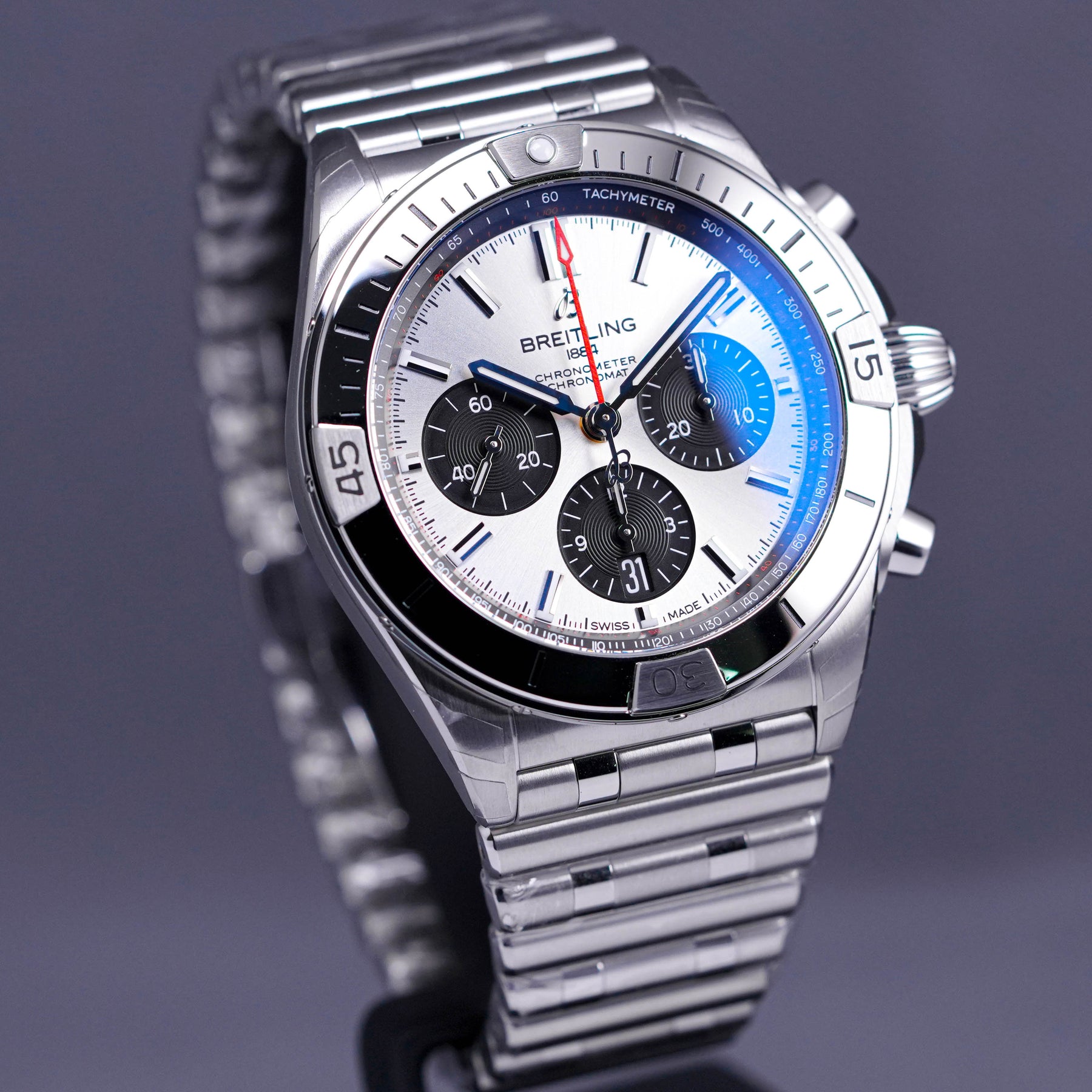Breitling Chronomat Silver