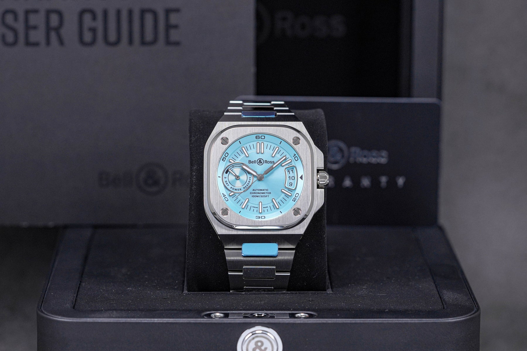 BR-X5 41MM ICE BLUE STEEL (2023)