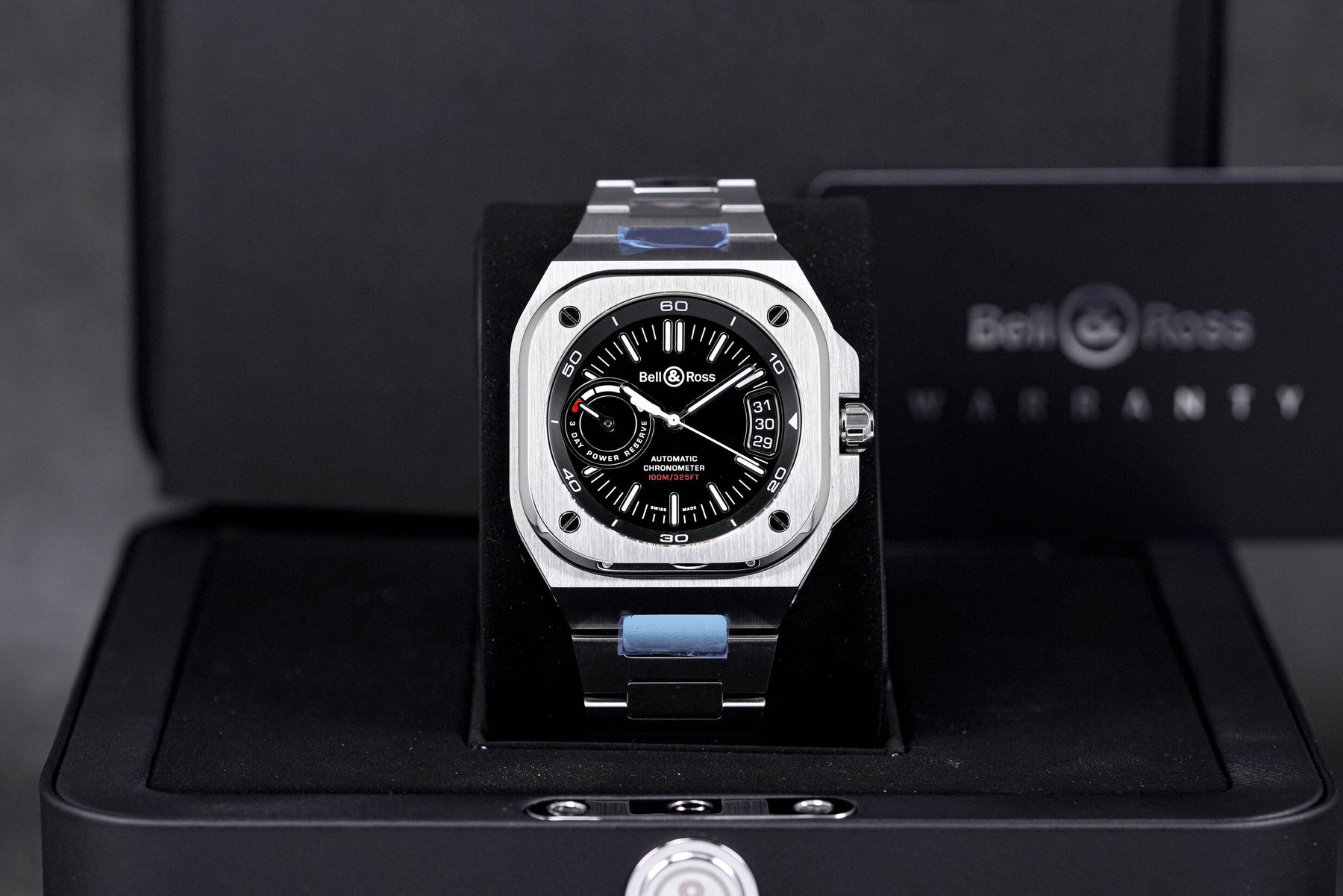 BR-X5 41MM BLACK STEEL (2023)