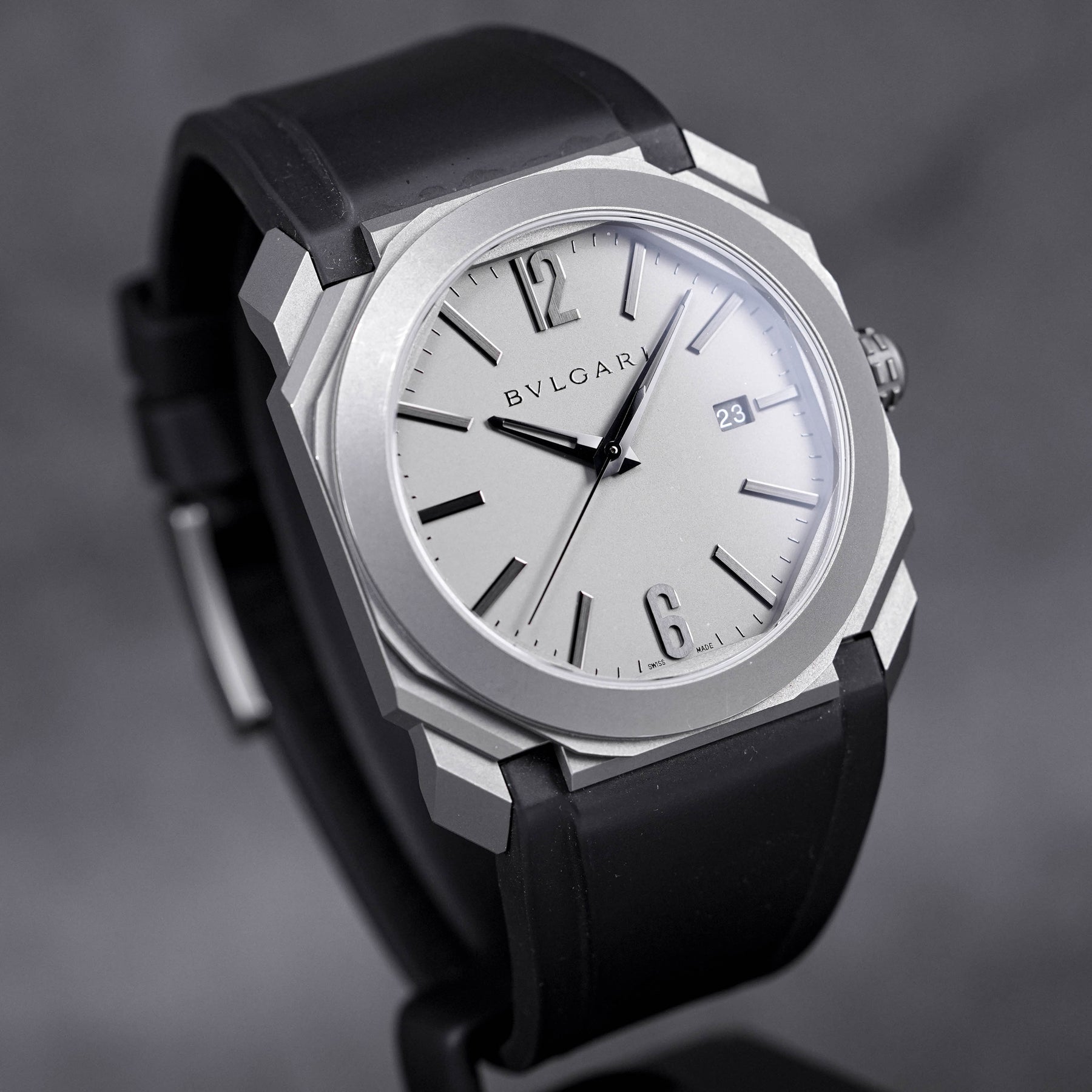 OCTO SOLOTEMPO TITAN GREY (WATCH & BOX)