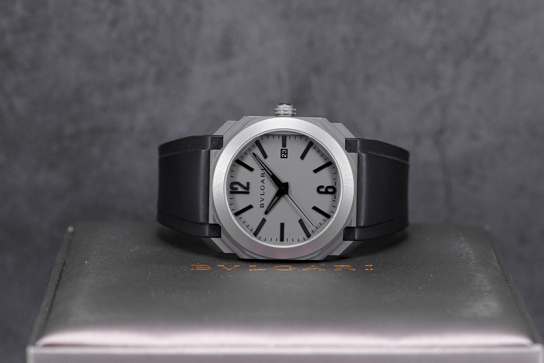 OCTO SOLOTEMPO TITAN GREY (WATCH & BOX)