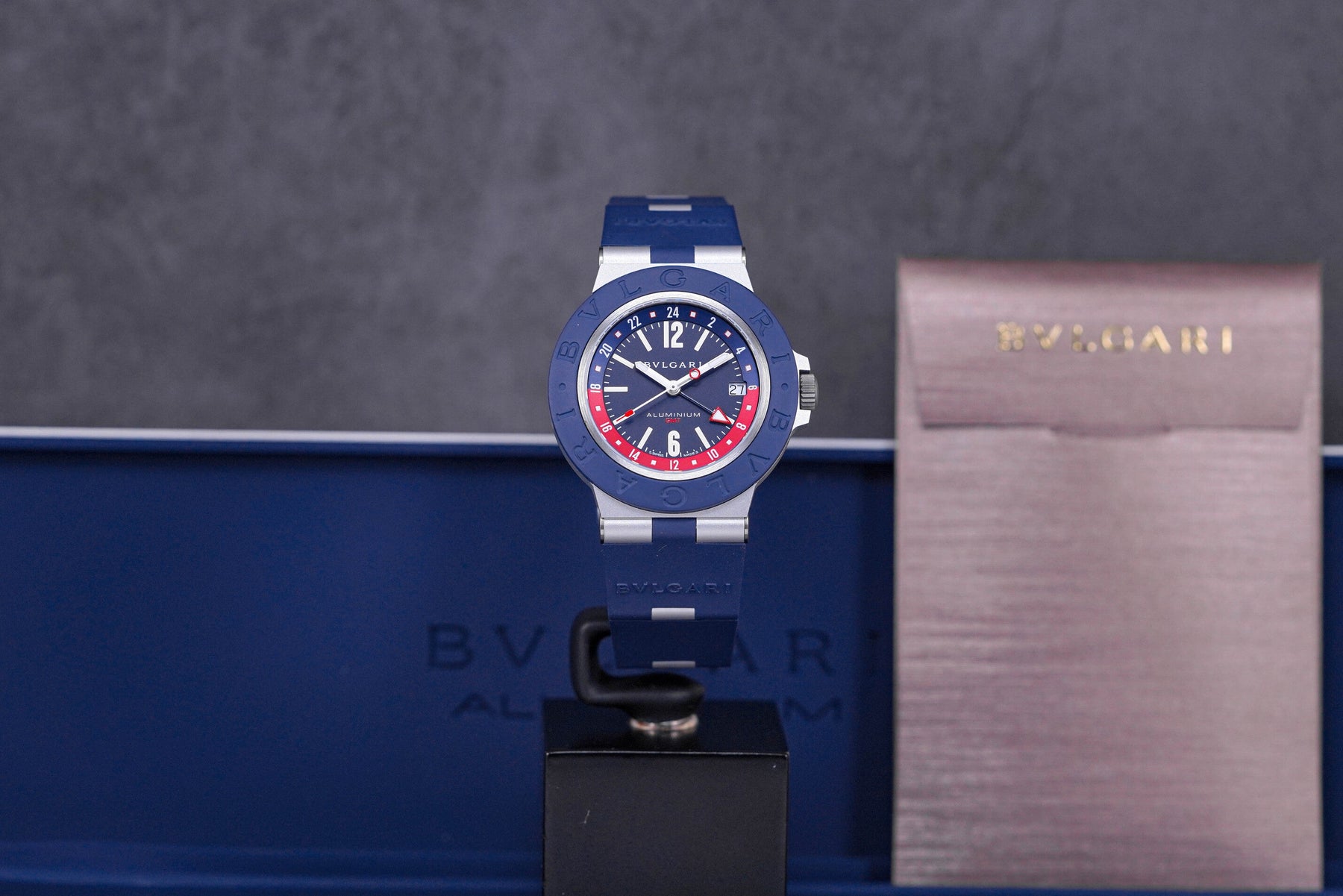 ALUMINIUM 40MM GMT 'PEPSI' BLUE DIAL (2022)