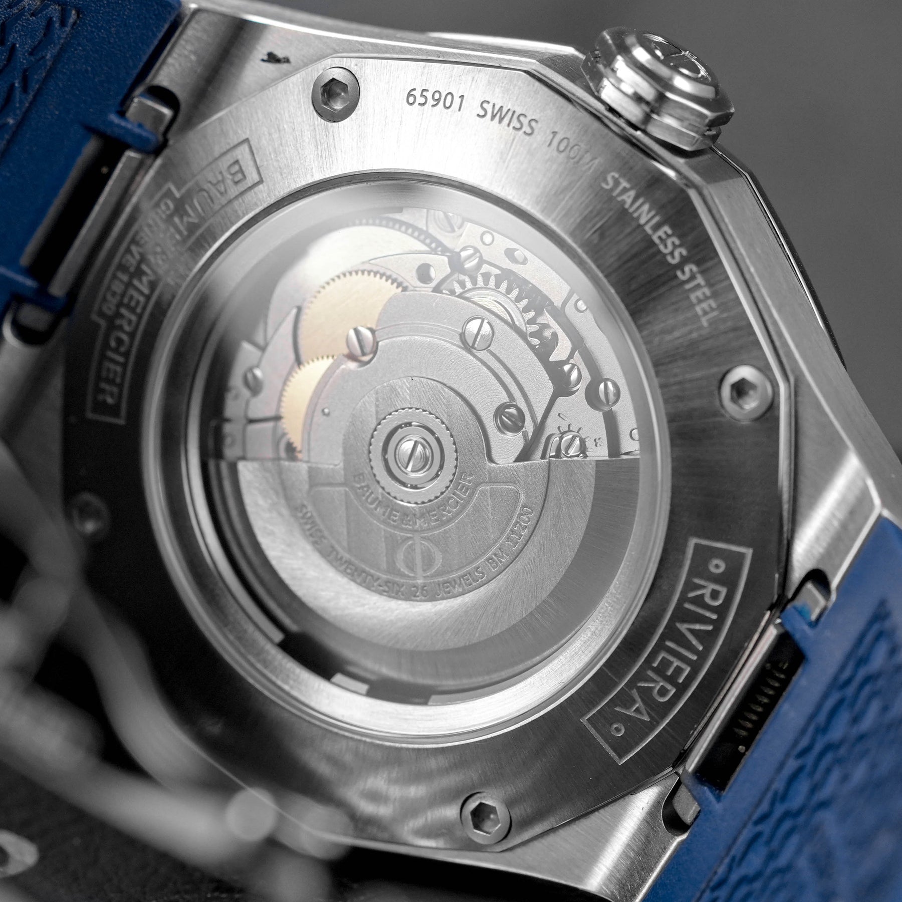RIVIERA 10619 BLUE DIAL RUBBER STRAP (2022)