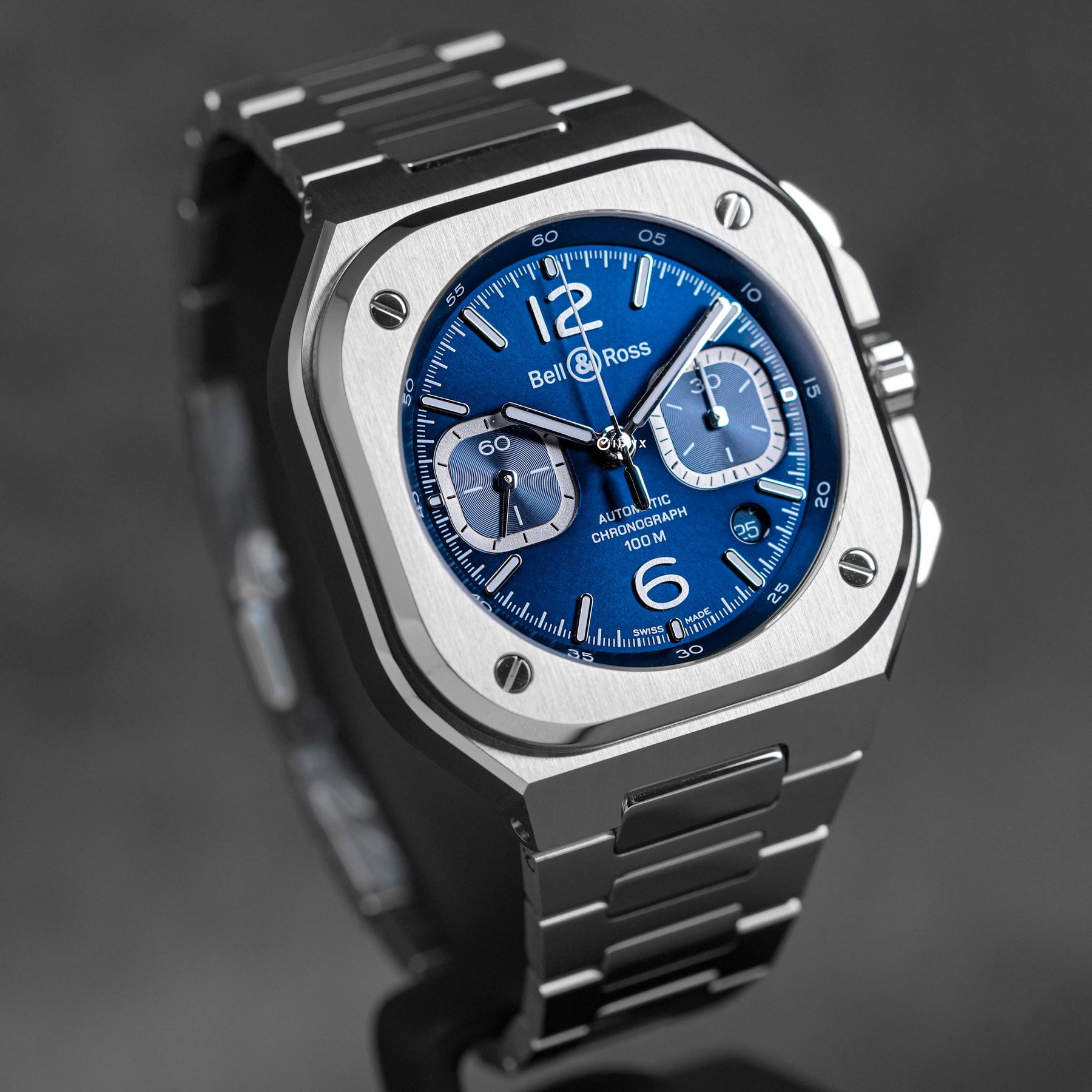 BR 05 42MM BLUE CHRONO STEEL (2023)