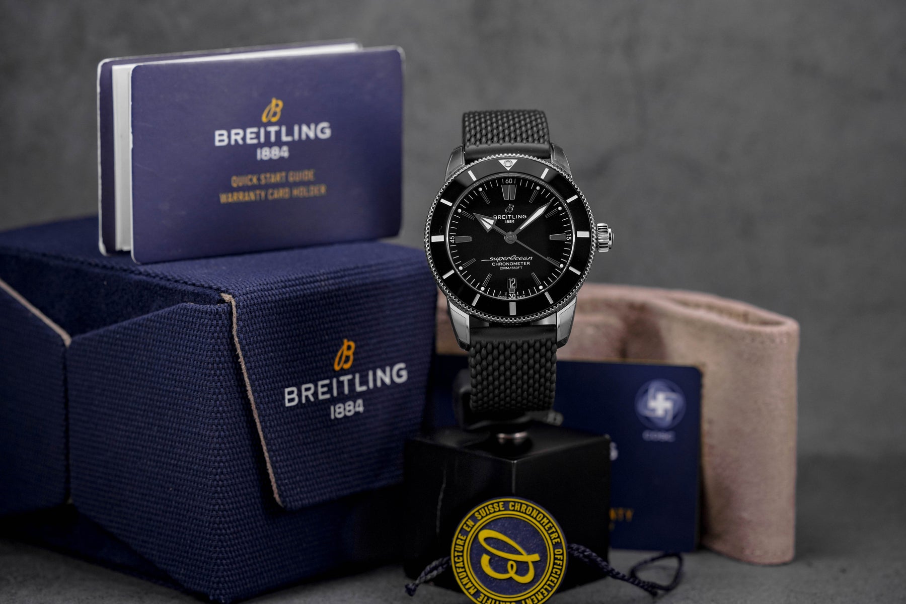 Harga Breitling Superocean Heritage B20 Black