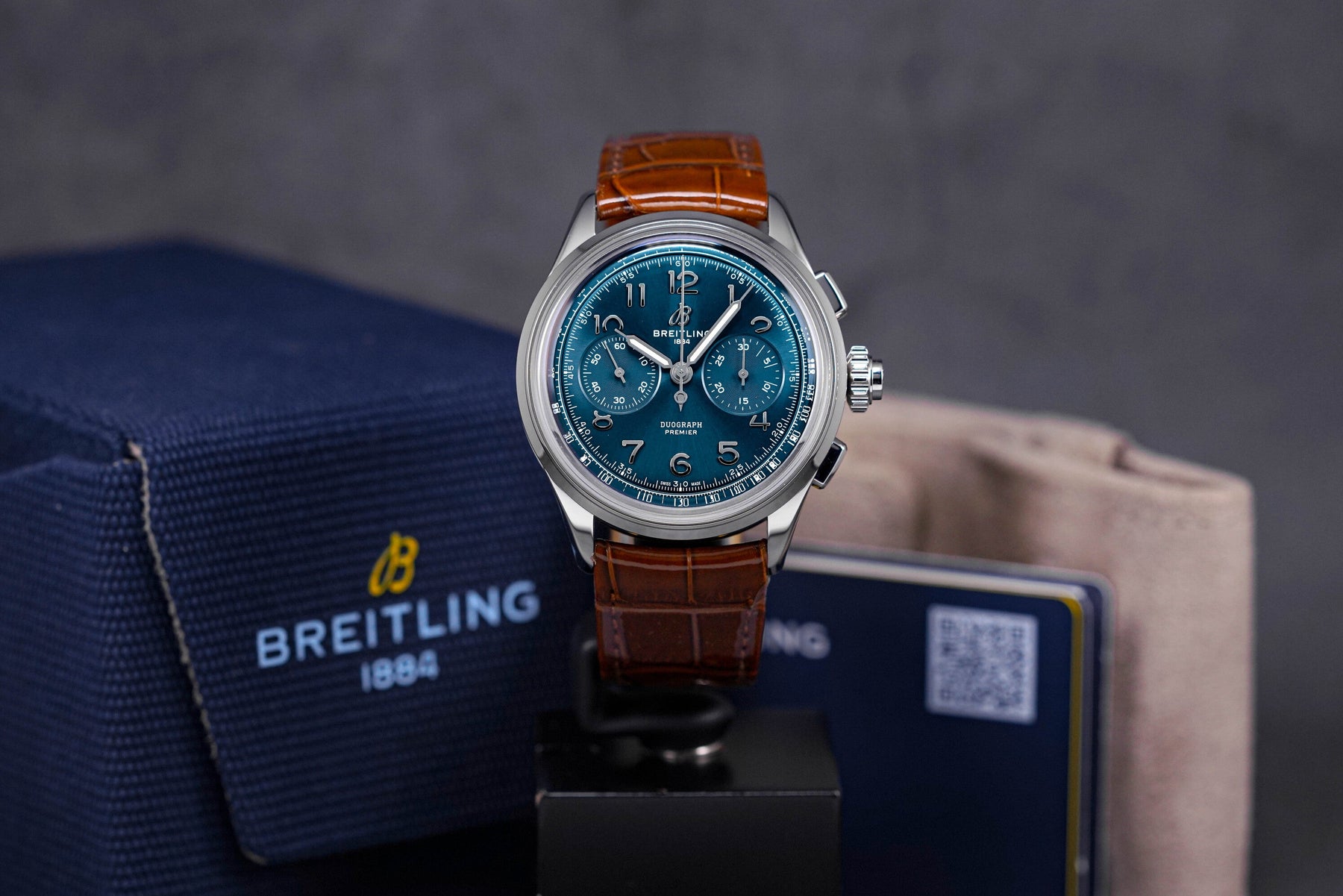 PREMIER B15 DUOGRAPH 42 BLUE DIAL (2022)
