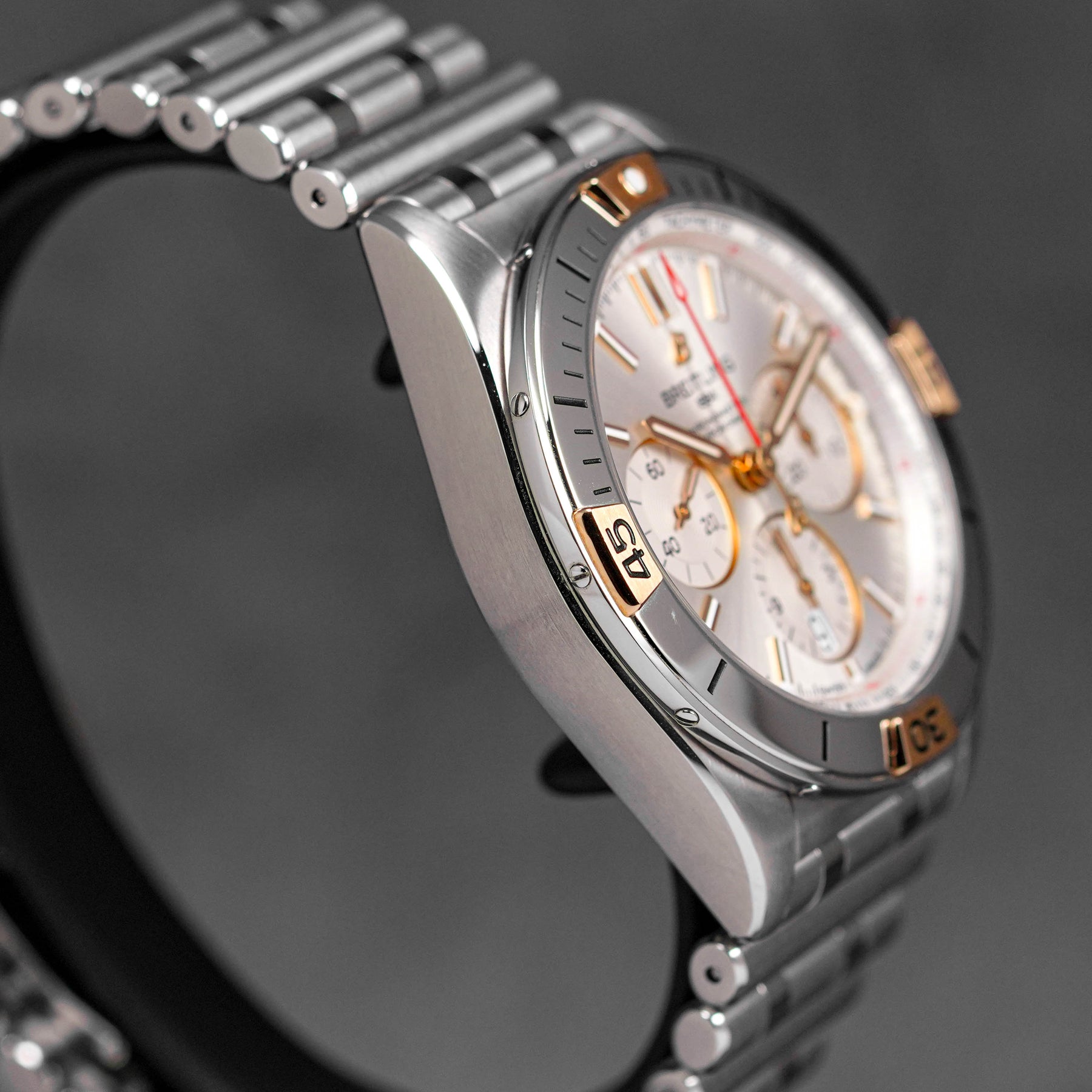 CHRONOMAT B01 42MM STEEL & ROSEGOLD SILVER DIAL (2022)