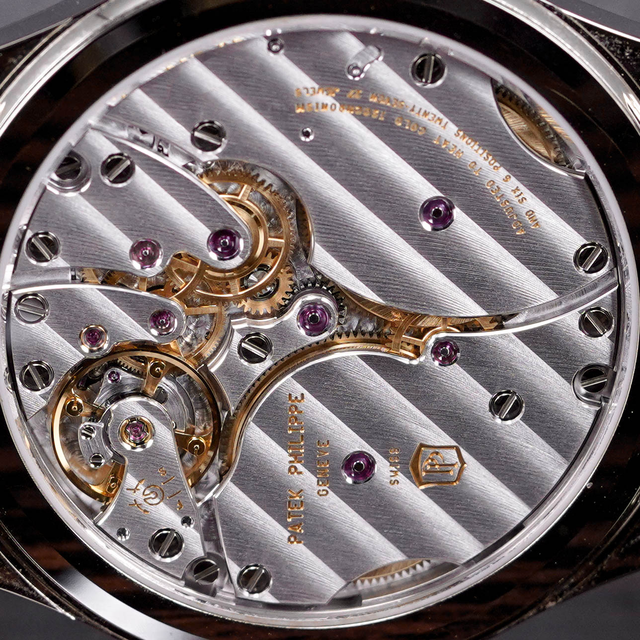CALATRAVA 'CLOUS DE PARIS' WHITE GOLD 6119G (2022)