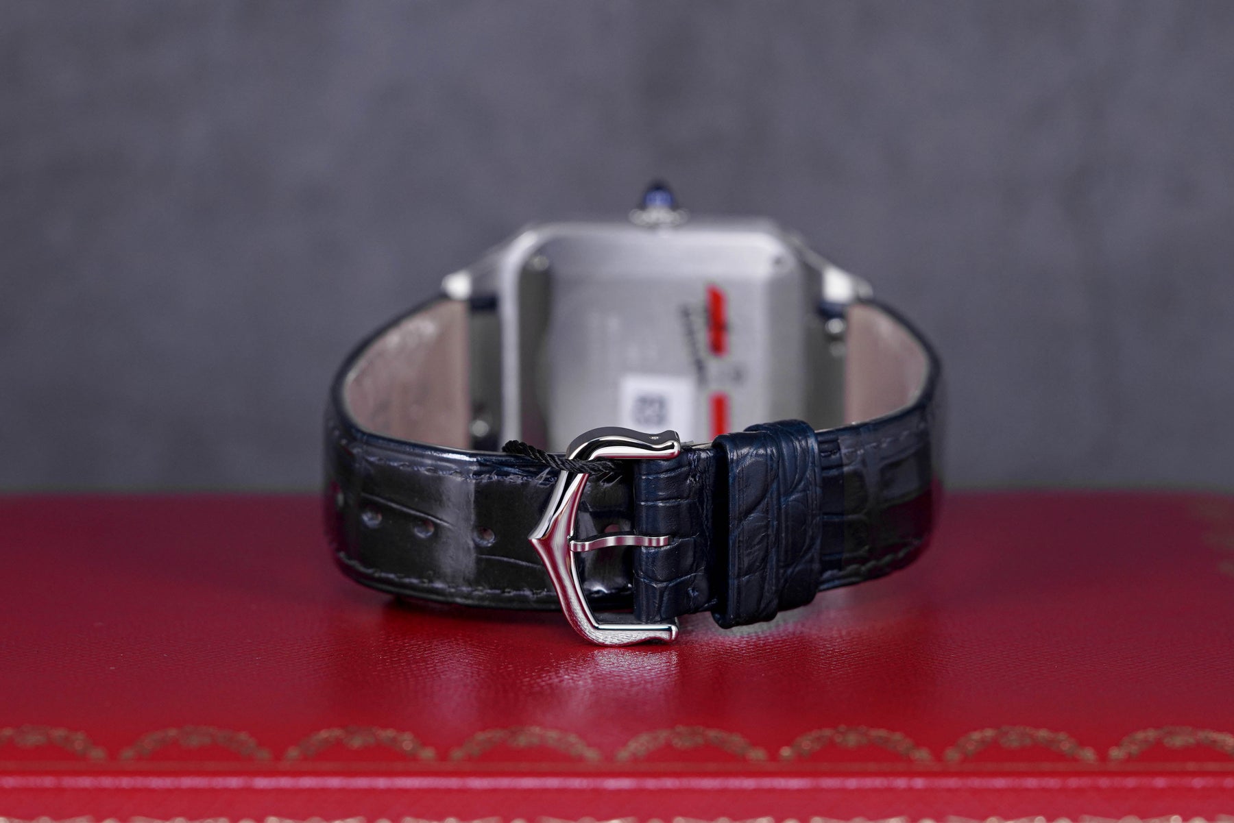 SANTOS DUMONT LARGE QUARTZ SILVER DIAL (2023)