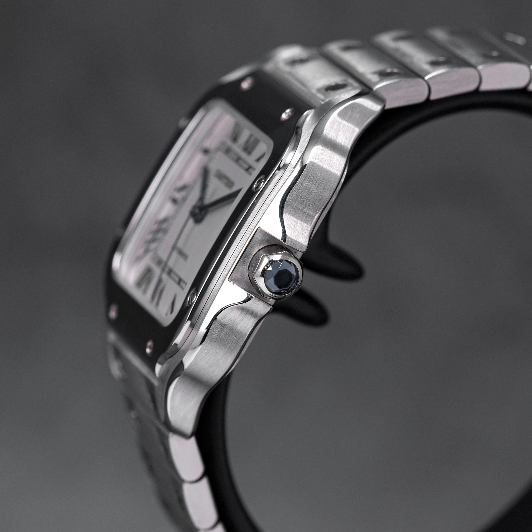 SANTOS DE CARTIER M WHITE DIAL (2018)