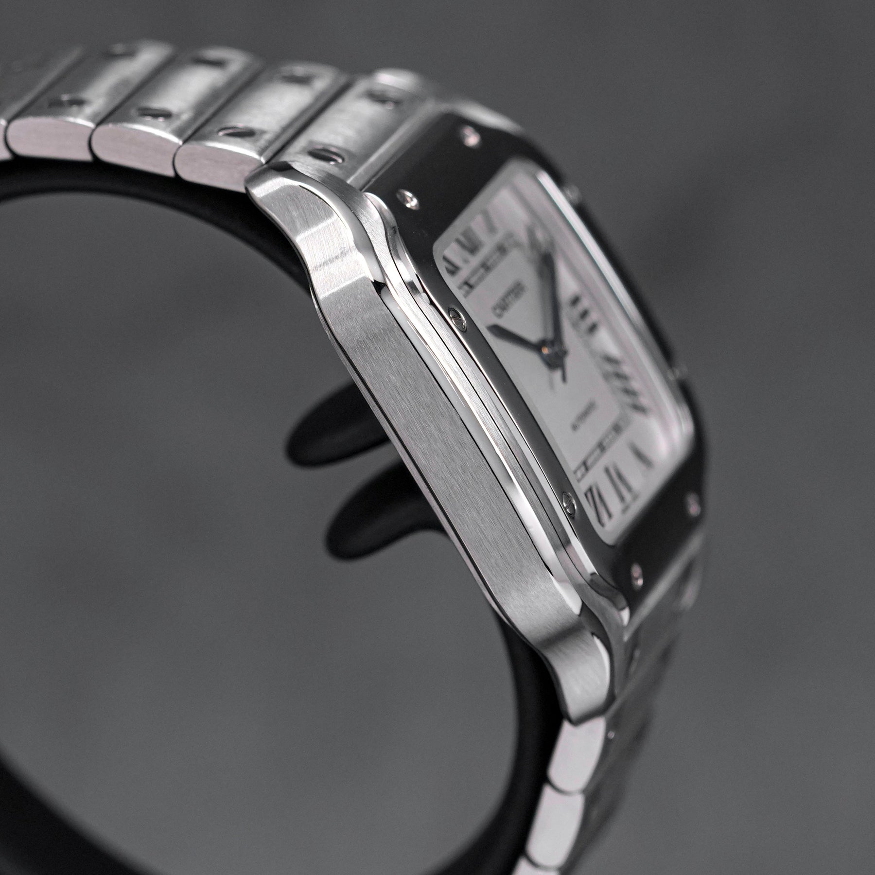 SANTOS DE CARTIER M WHITE DIAL (2018)