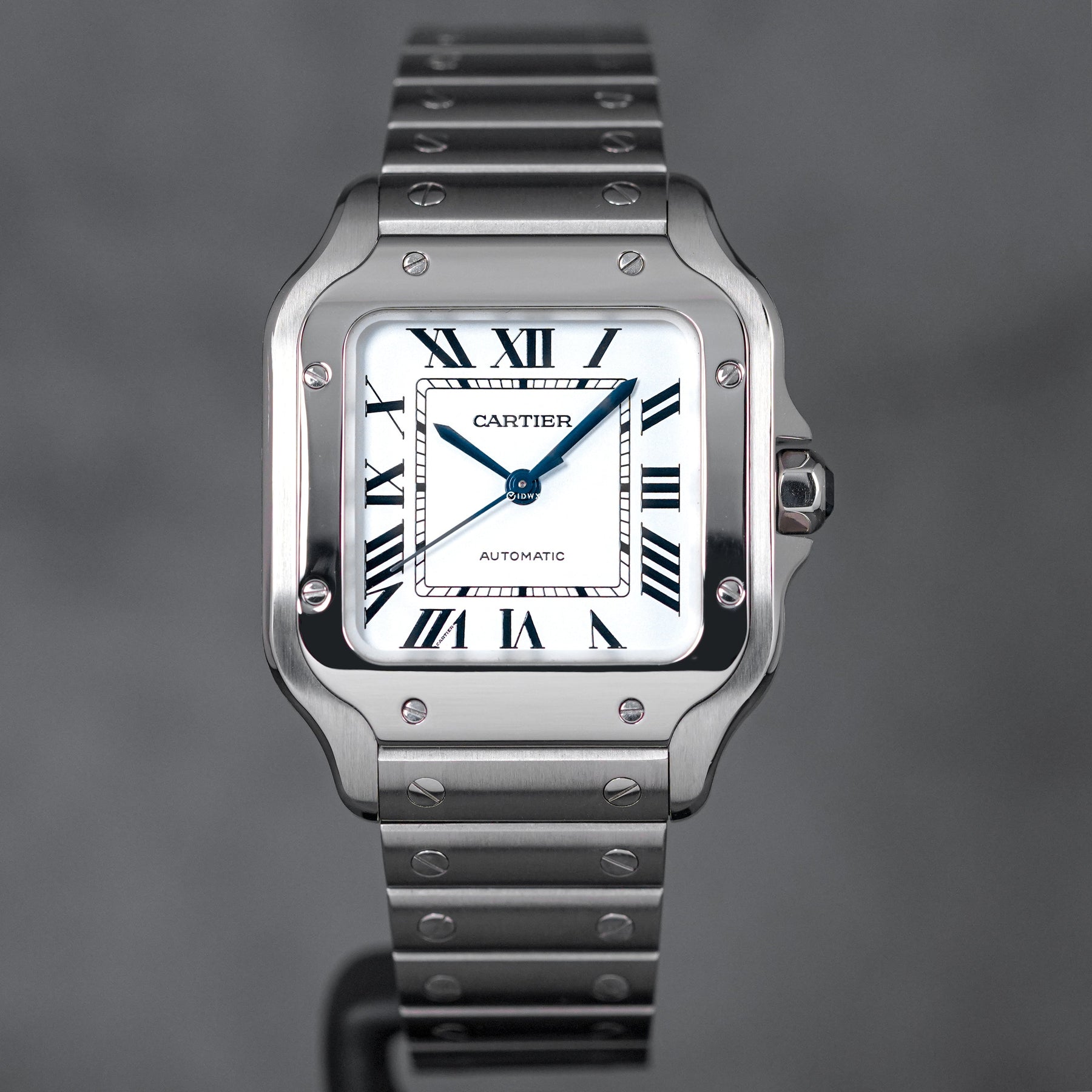 SANTOS DE CARTIER M WHITE DIAL (2018)