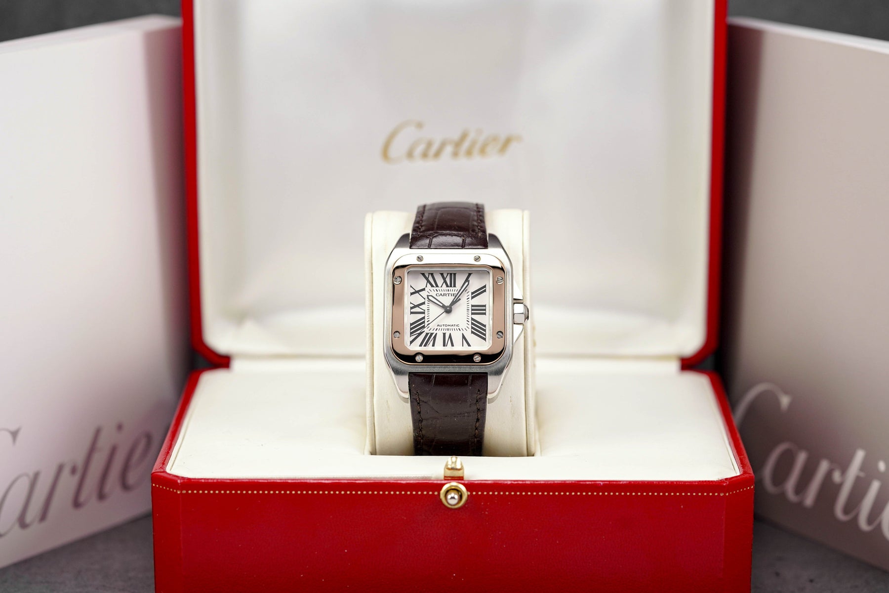 Harga Cartier Santos 100 M Rosegold