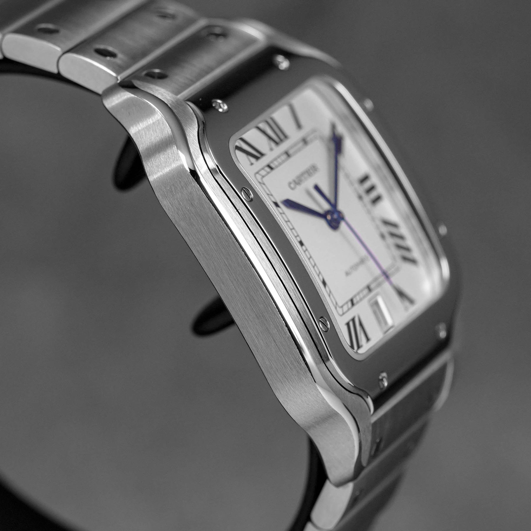 Harga Cartier Santos De Cartier L Silver