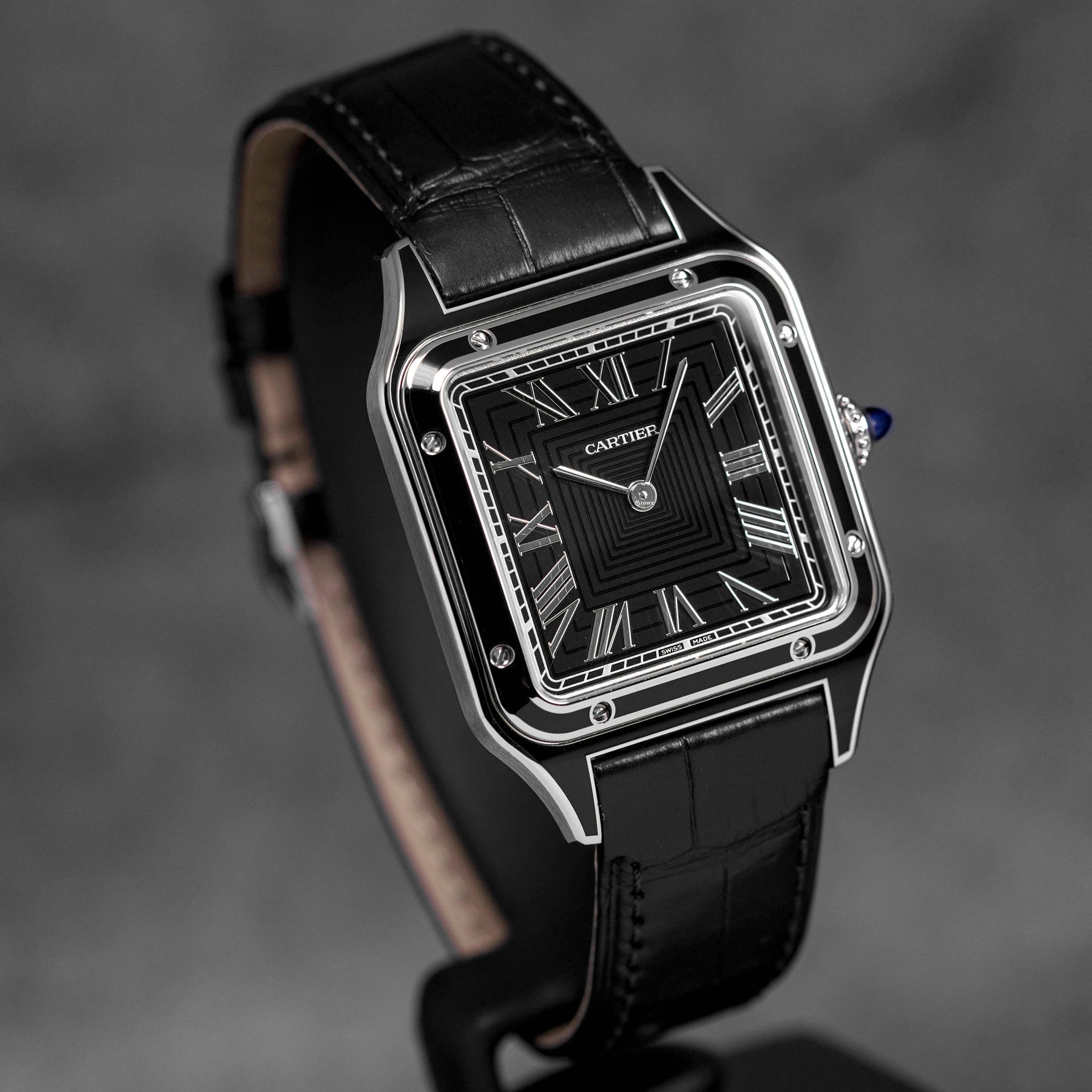 Harga Cartier Santos Dumont L Black Lacquer Terbaru