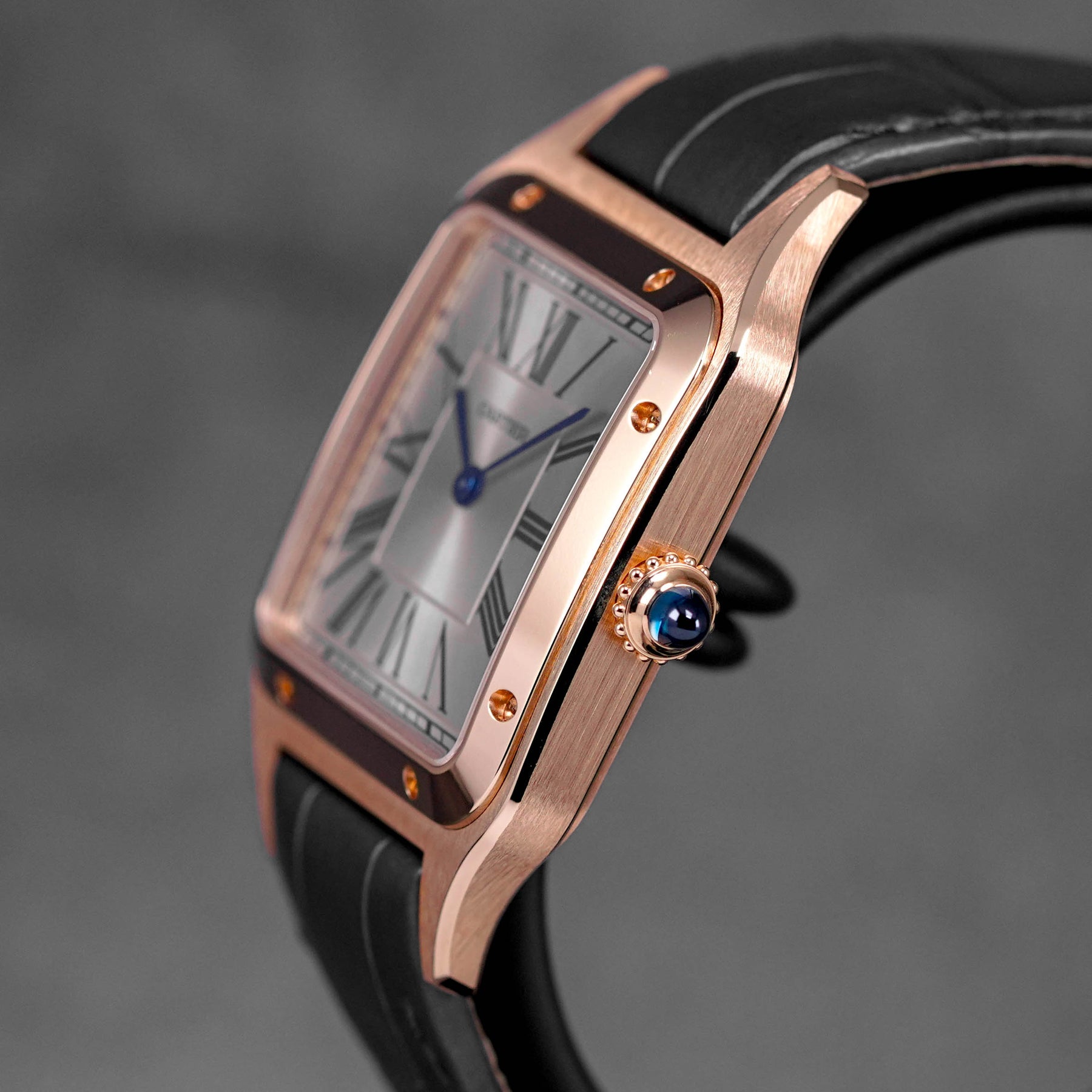 Harga Cartier Santos Dumont L Rosegold Silver