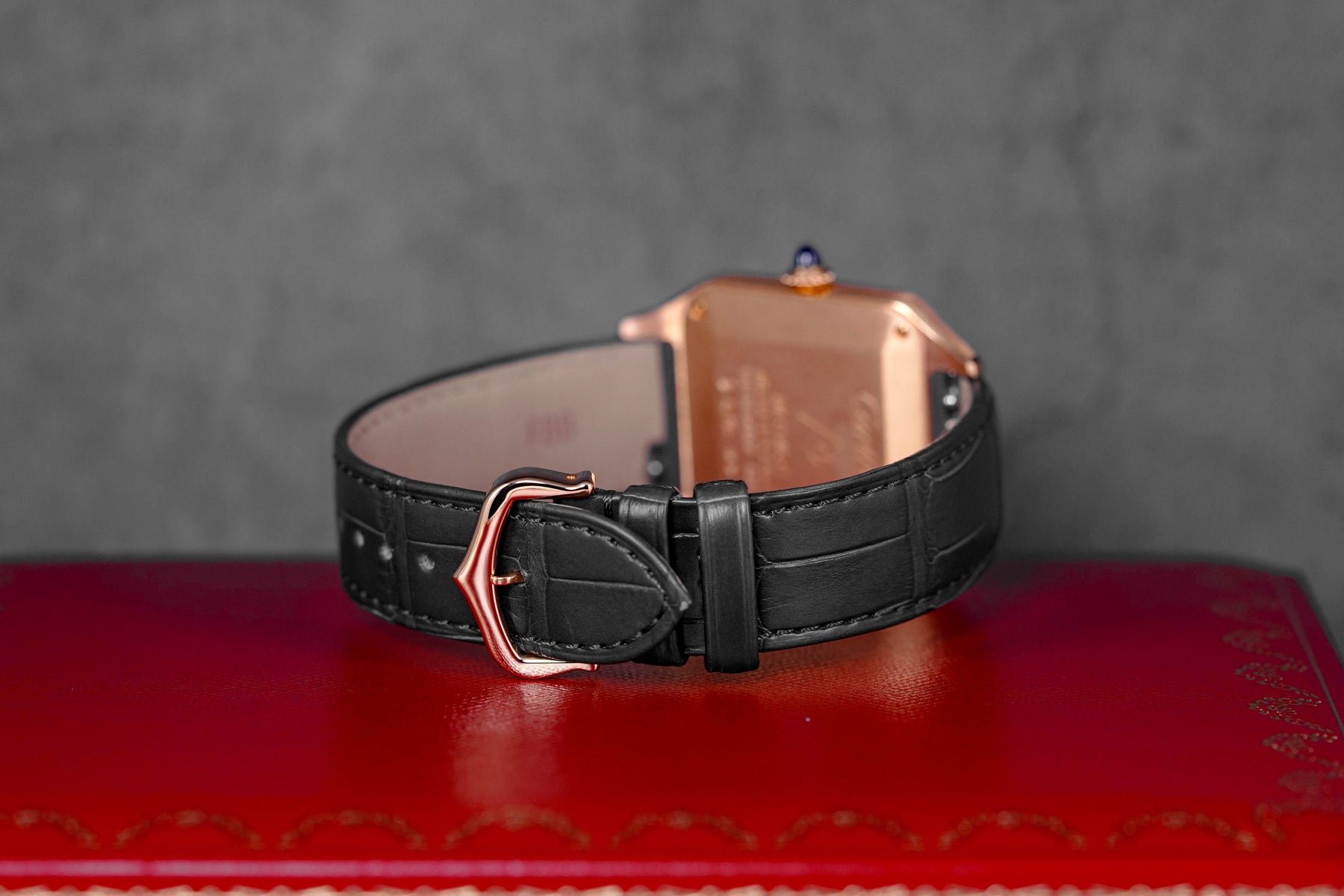 Harga Cartier Santos Dumont L Rosegold Silver