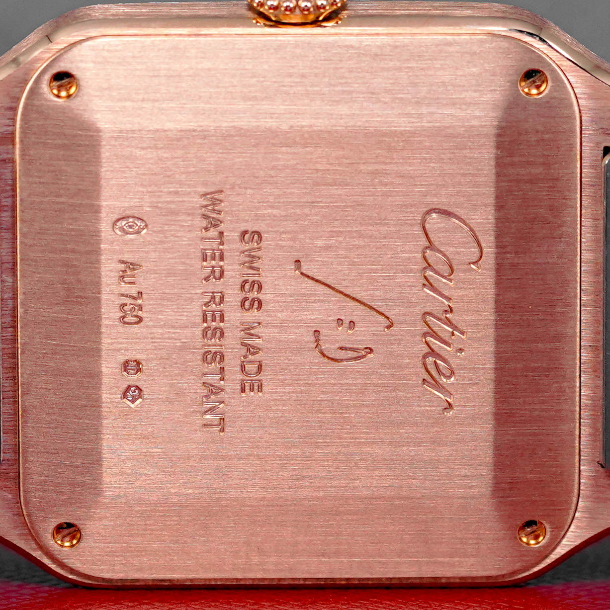 Harga Cartier Santos Dumont L Rosegold Silver