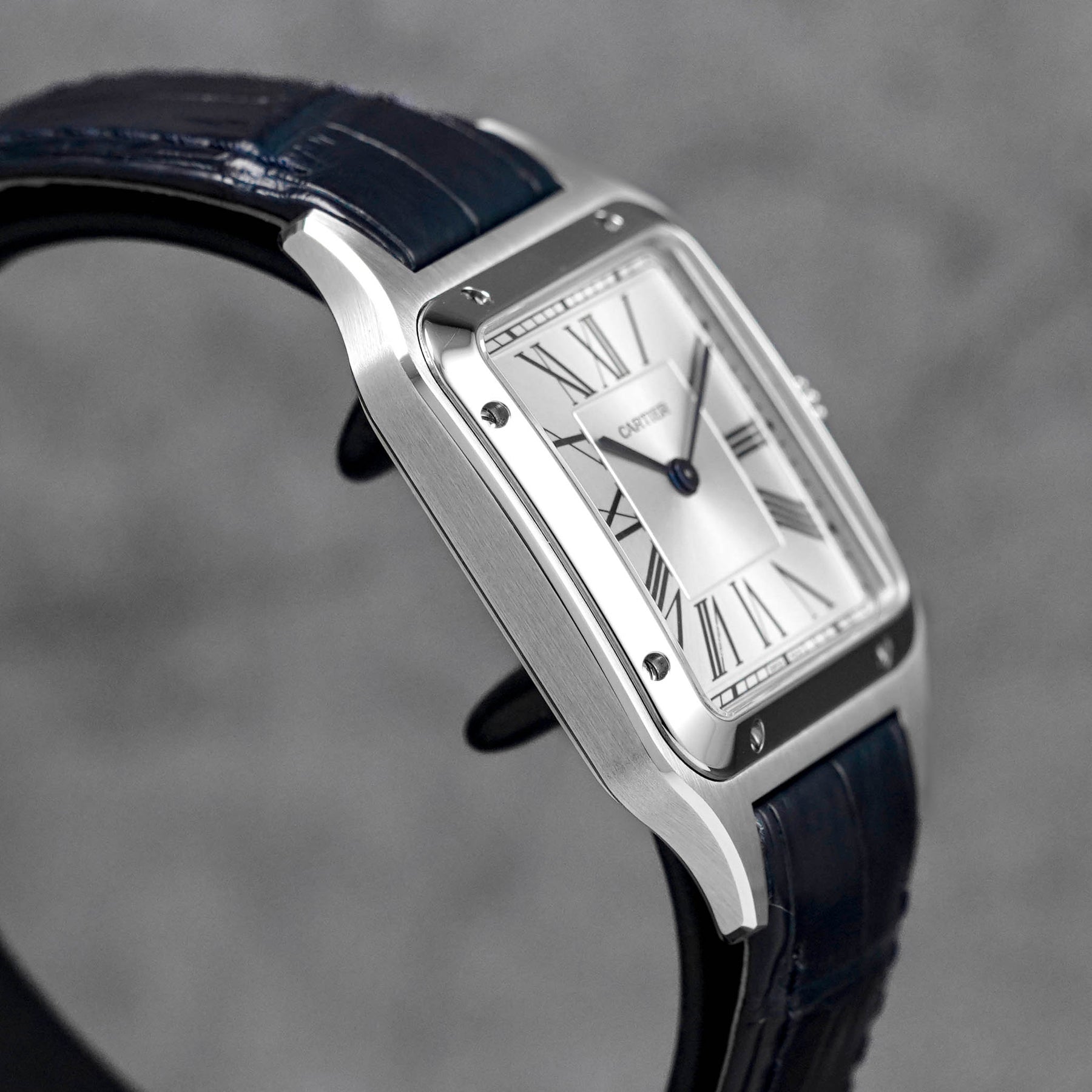Harga Cartier Santos Dumont L Silver Terbaru