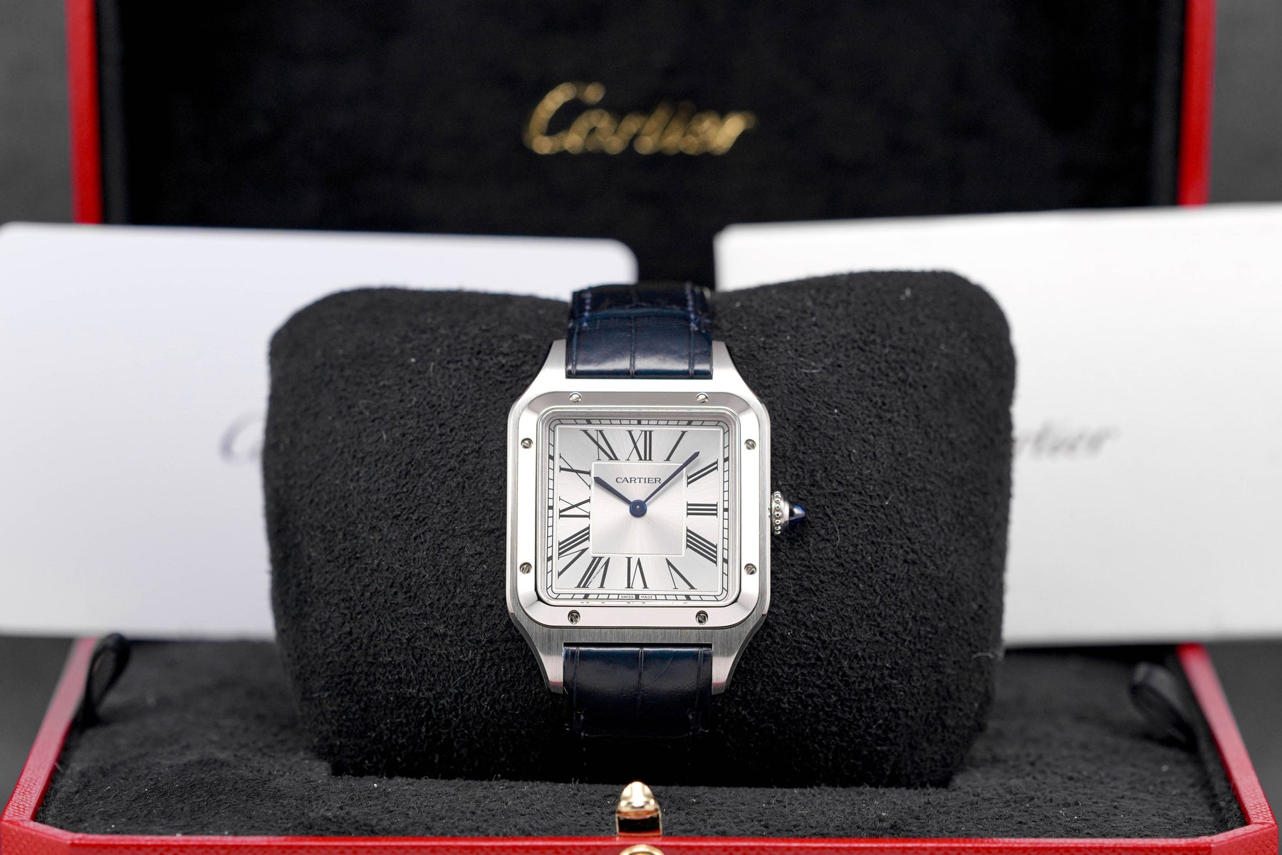 Harga Cartier Santos Dumont L Silver Terbaru