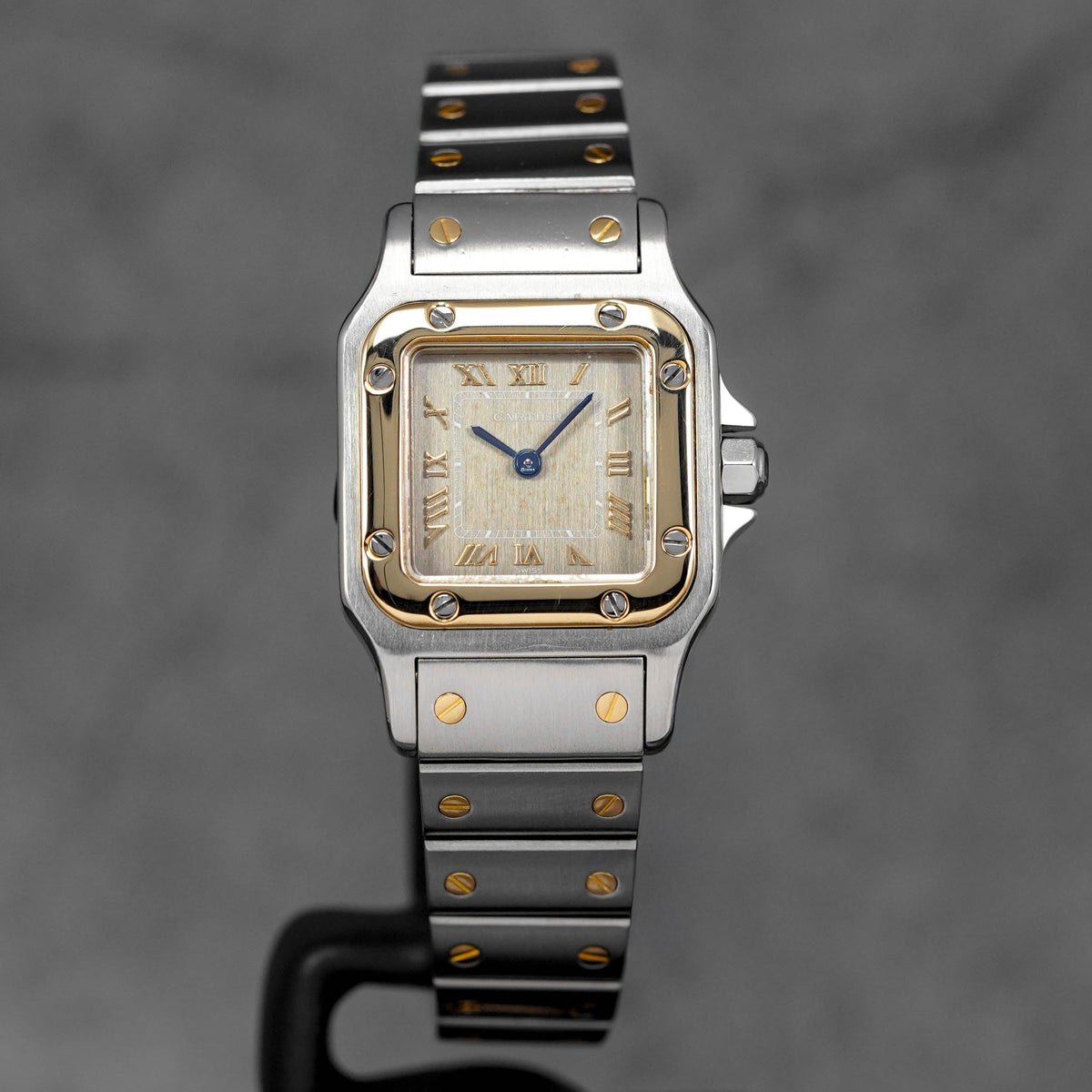 Harga Cartier Santos Galbee Grey Gold