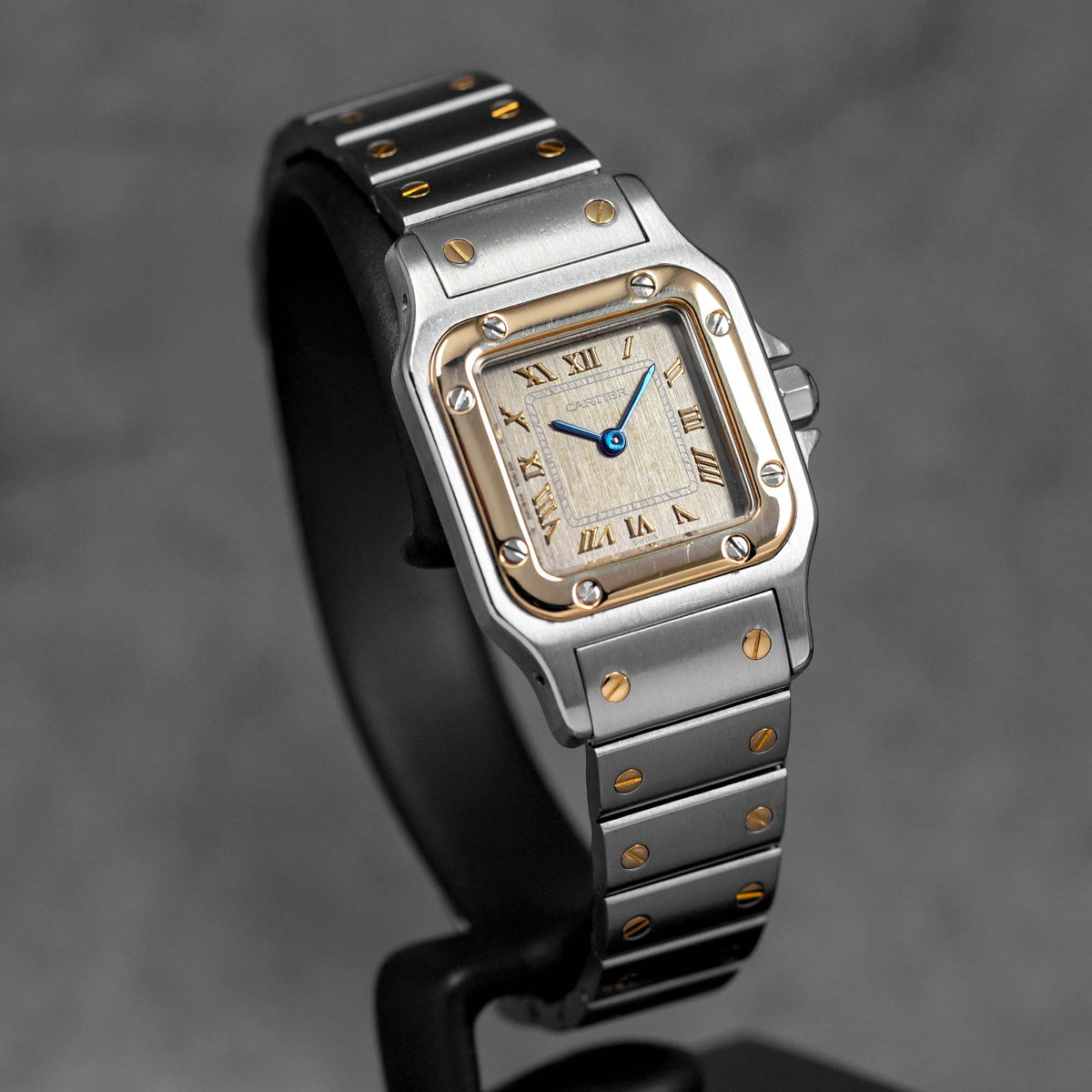 Harga Cartier Santos Galbee Grey Gold