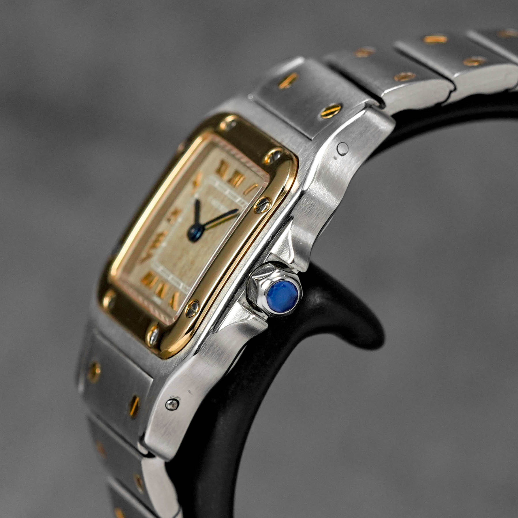 Harga Cartier Santos Galbee Grey Gold