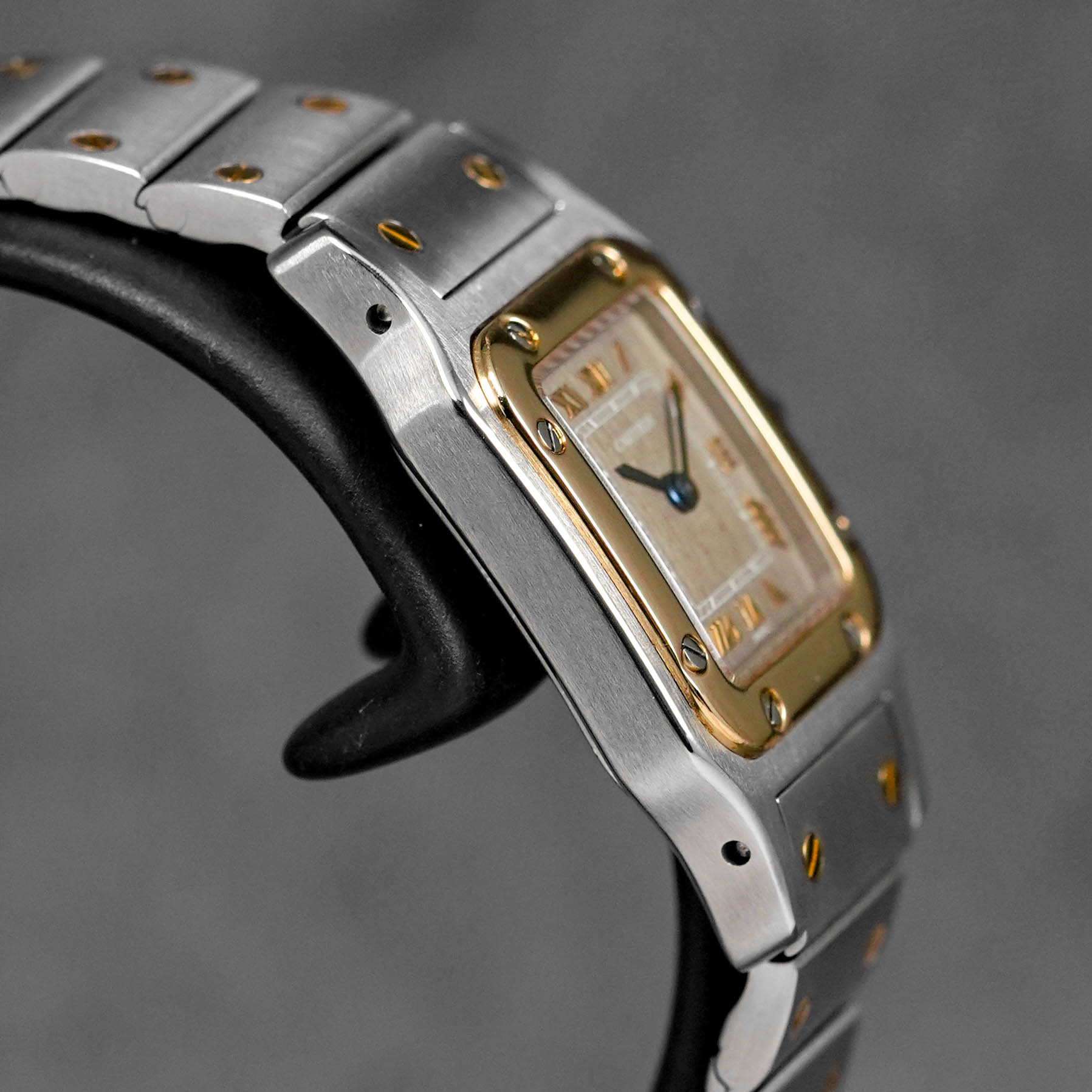 Harga Cartier Santos Galbee Grey Gold
