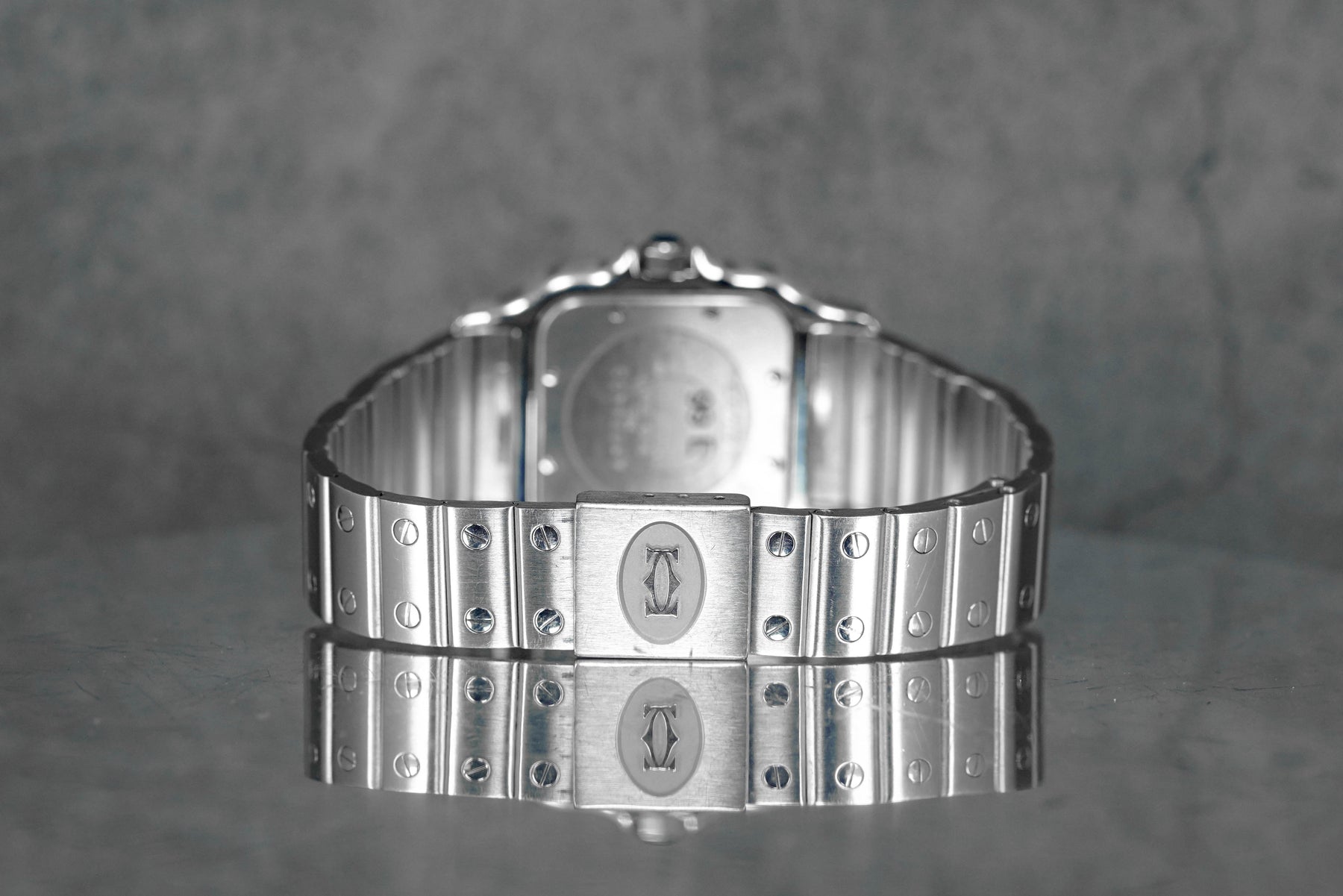 Harga Cartier Santos Galbee L Silver