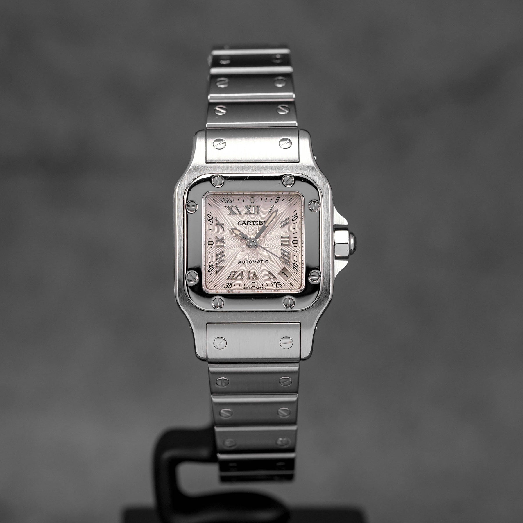 Harga Cartier Santos Galbee S Silver